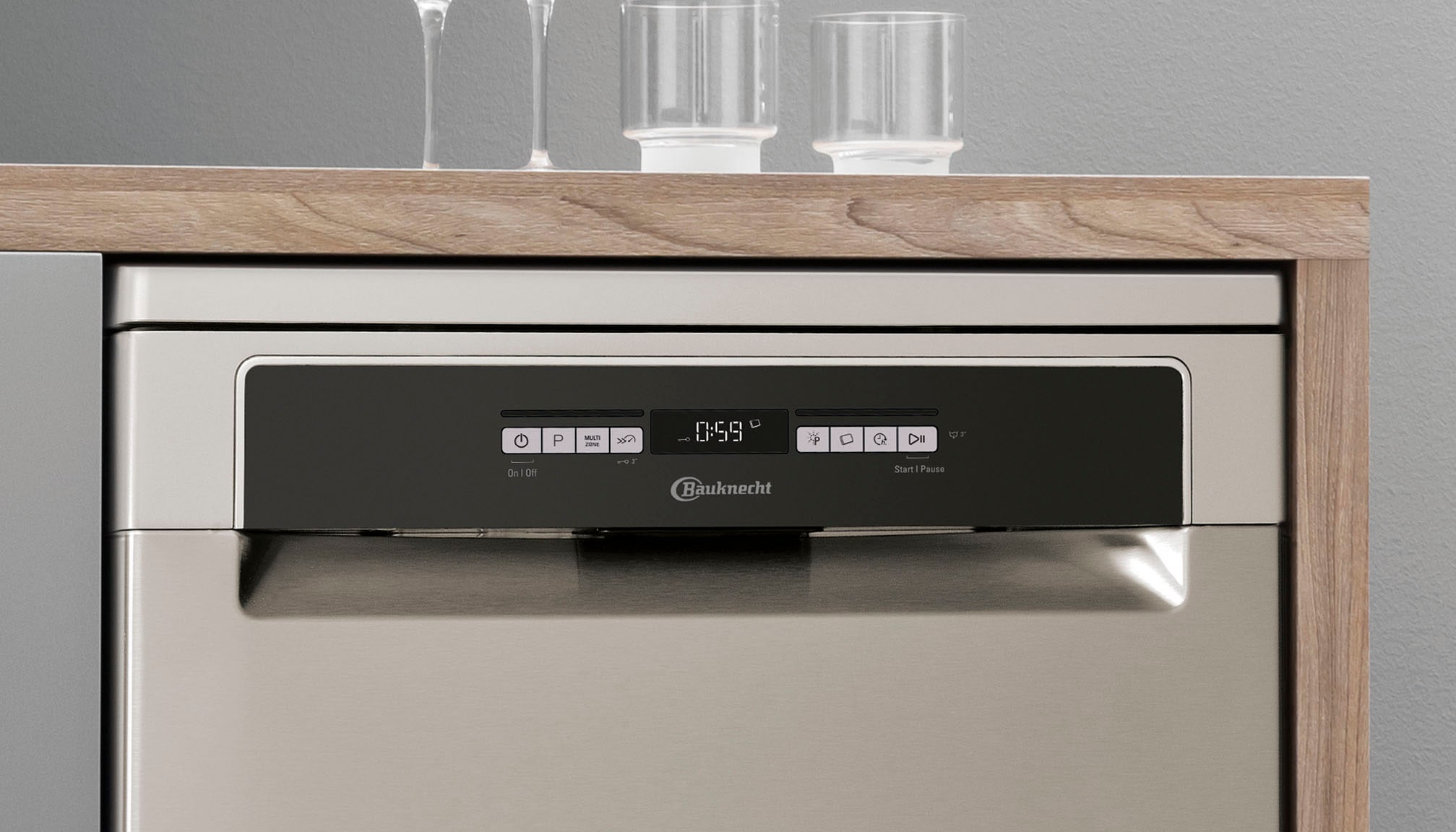BAUKNECHT Standgeschirrspüler »OBFO POWERCLEAN 6330«, 14 Maßgedecke