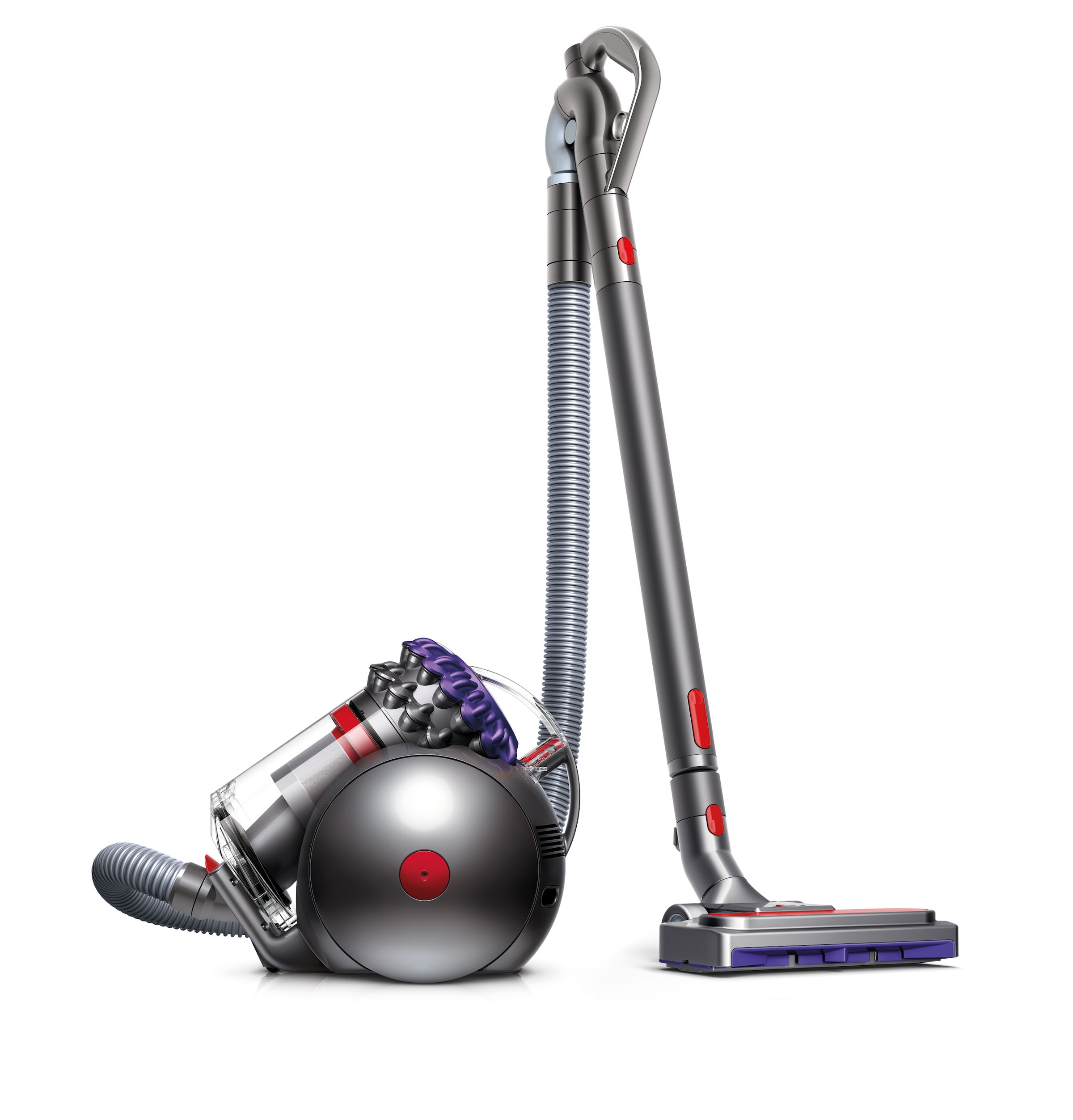 DYSON Bodenstaubsauger »Dyson Big Ball™ Parquet 2 (Nickel/Violett)«, 600 W, beutellos