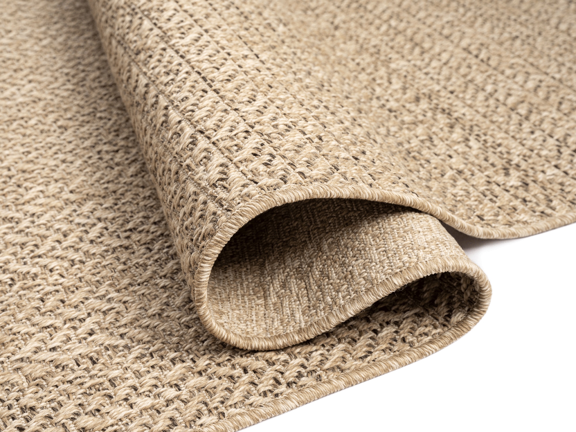 merinos Teppich »Kenzy 7« rechteckig 10 mm Höhe robuster In- und Outdoor Teppich im natürlichen Jute-Look, wetterfest