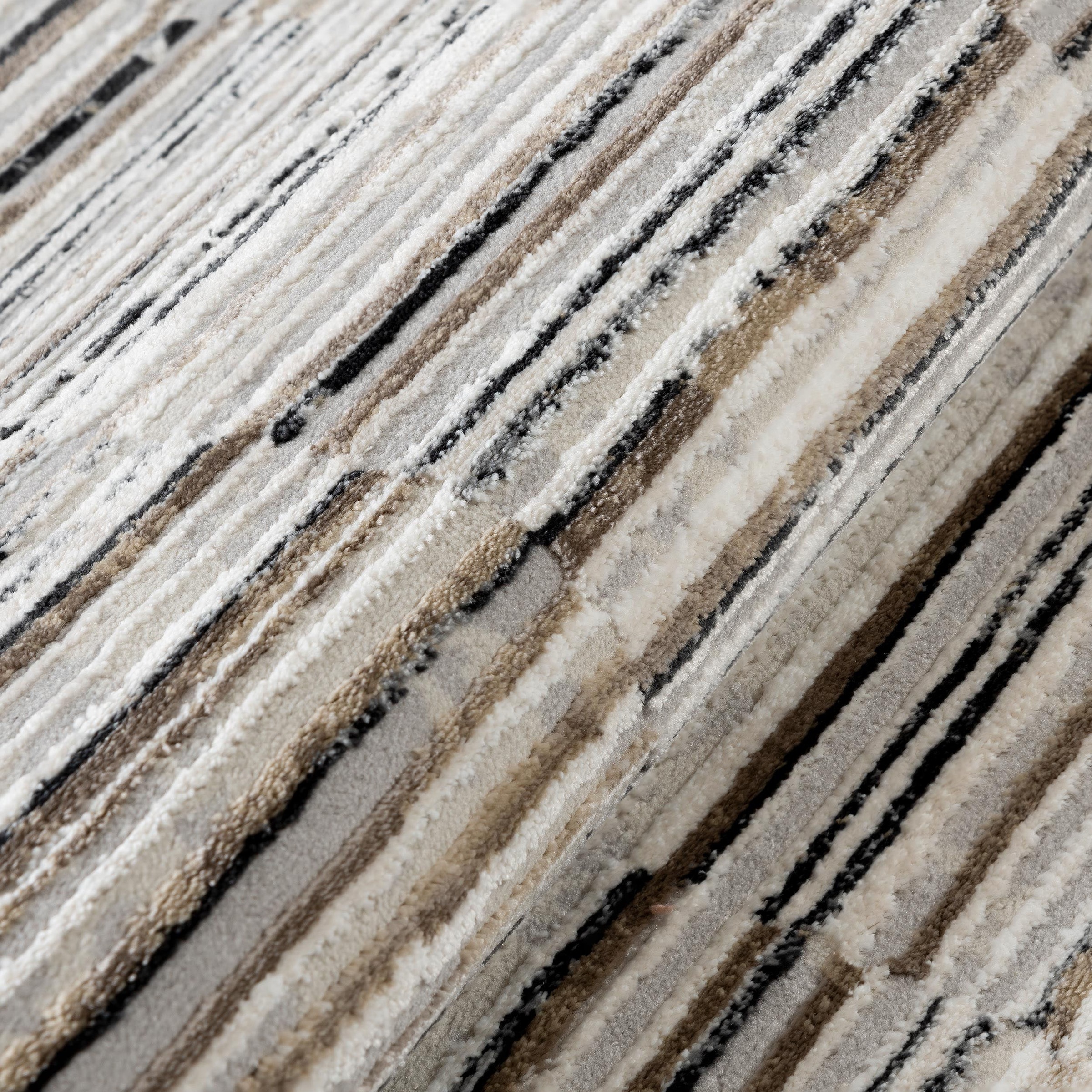 Sehrazat Teppich »Glory 260«, rechteckig, 10 mm Höhe, Hoch-Tief-Struktur, Kurzflorteppich, Wohnzimmer
