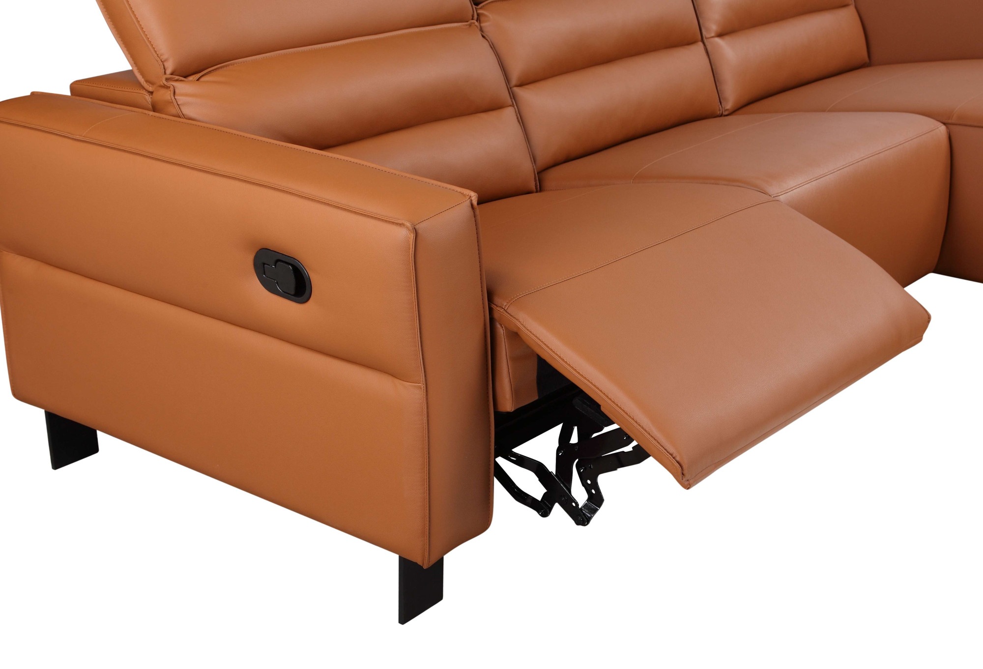 Places of Style Ecksofa »Carpari, L-Form, 263 cm, mit manueller o. elektrischer Relaxfunktion«, und USB/ Kopfteilverstellg