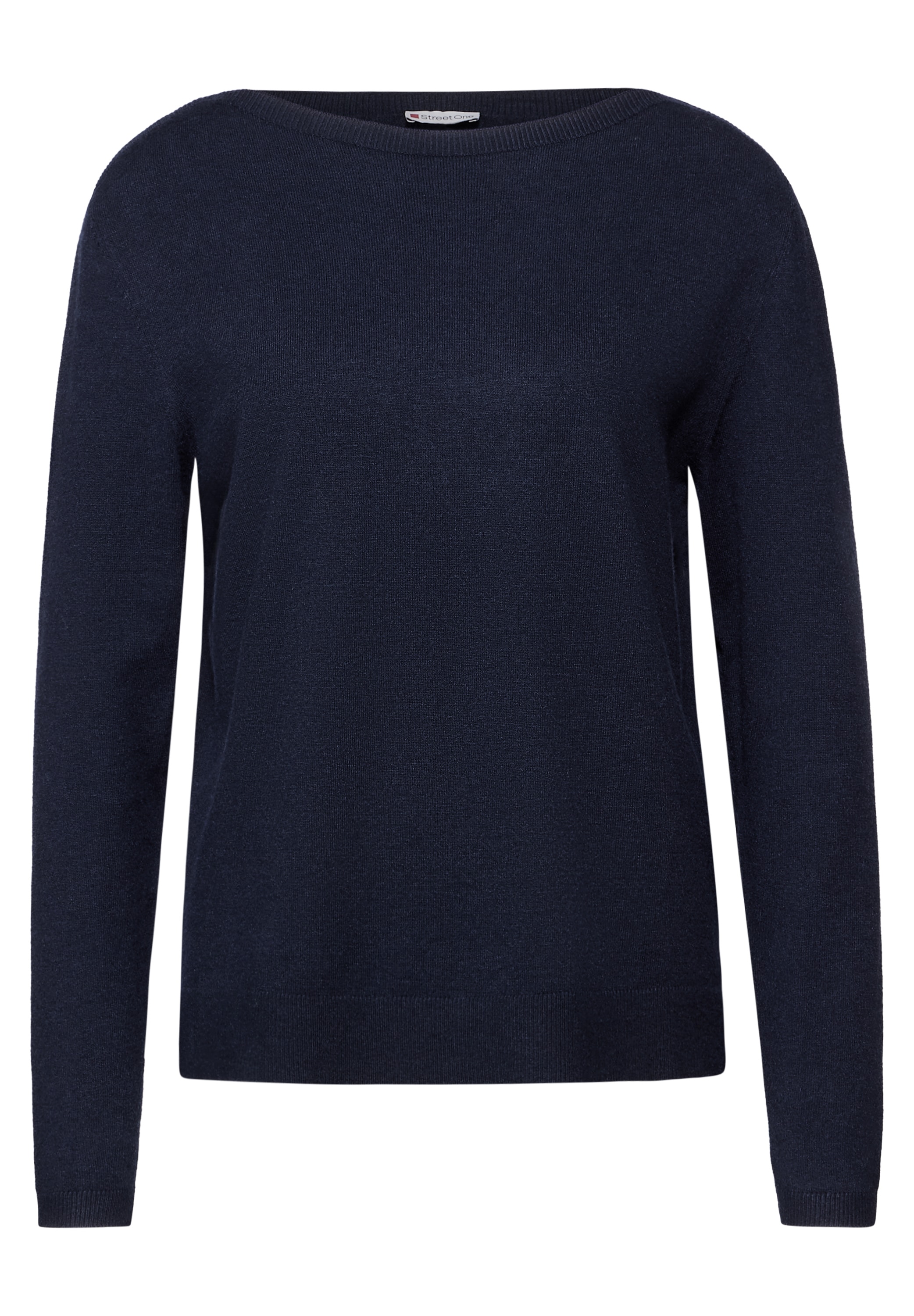 STREET ONE Strickpullover, mit Rippbündchen
