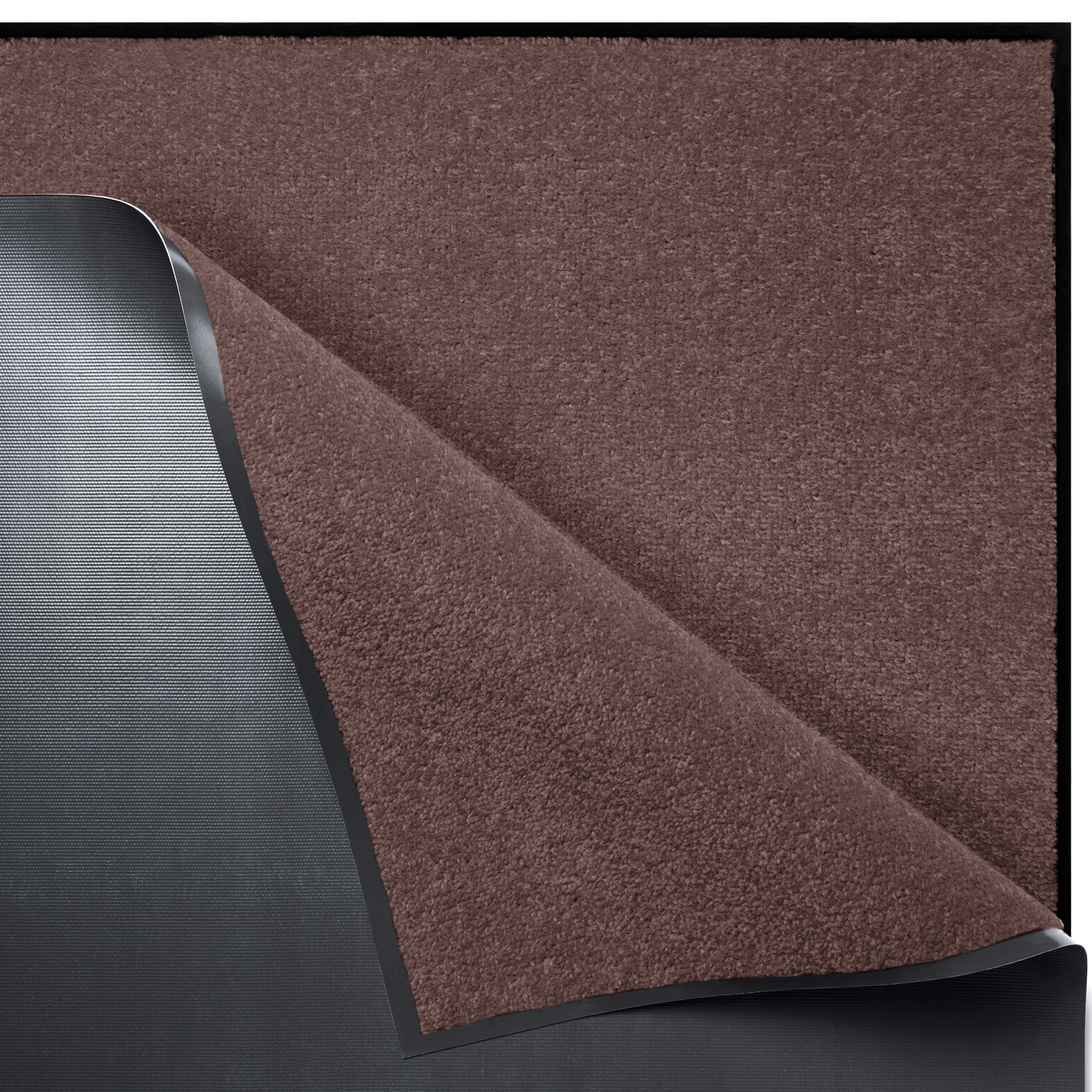 my home Fußmatte »Triton«, rechteckig, 7 mm Höhe, Schmutzfangmatte, Türmatte, In- und Outdoor, Läufer, waschbar