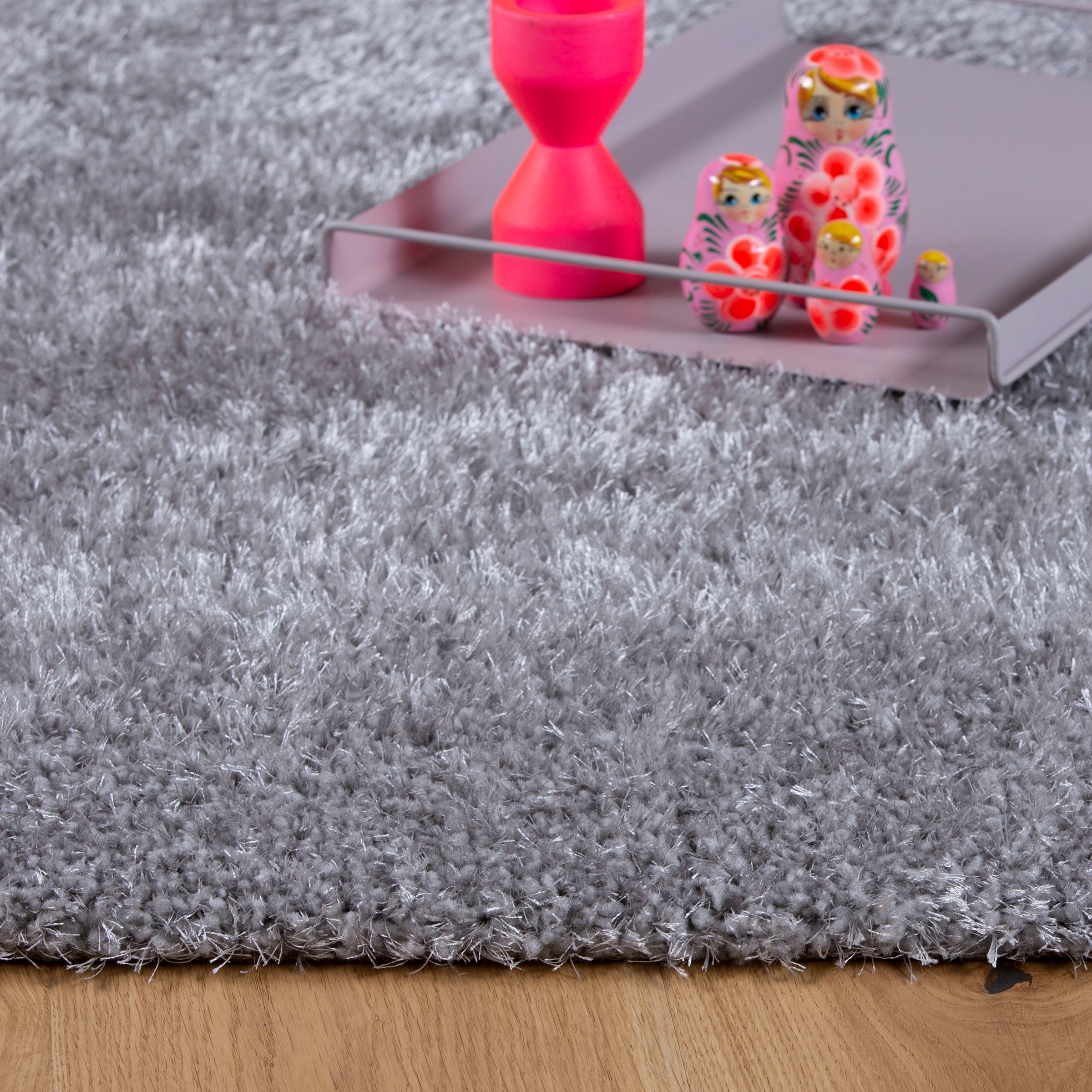 Obsession Hochflor-Teppich »My Emilia 250«, rechteckig, 26 mm Höhe, sehr weicher Flor, ideal im Wohnzimmer & Schlafzimmer