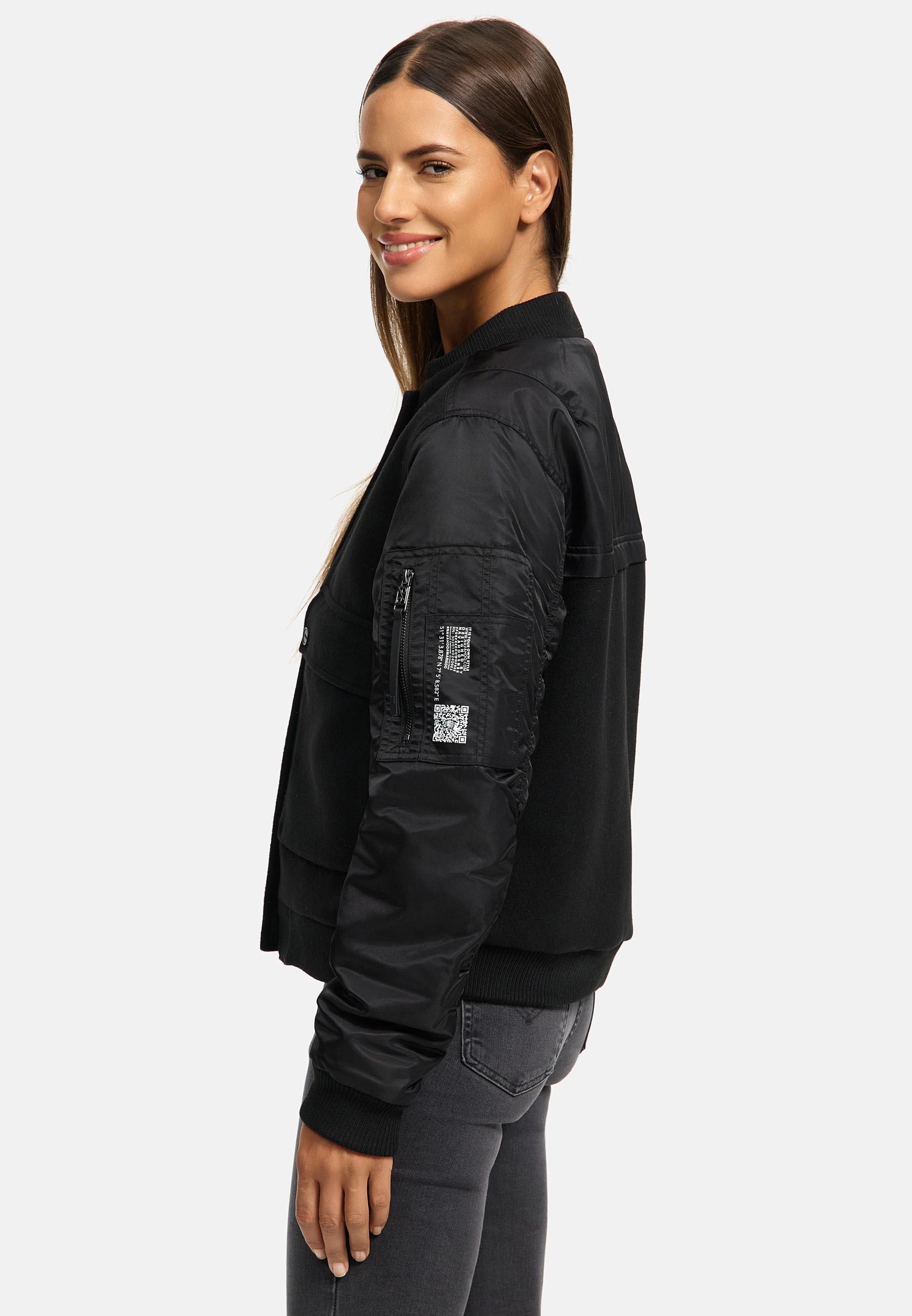 Navahoo Bomberjacke »Bomberjacke Willstehaben 14«