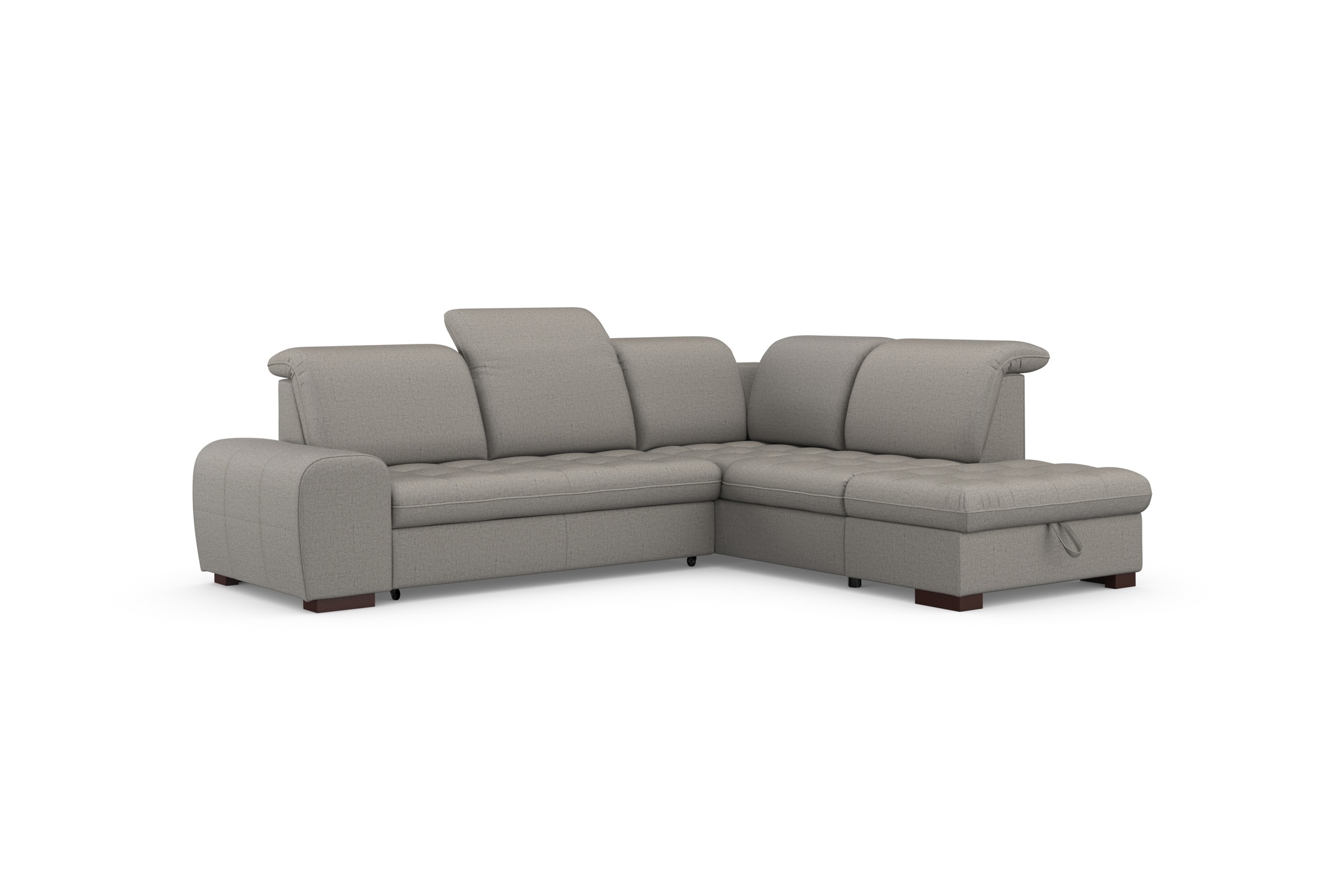 sit&more Ecksofa »Luxor L-Form«, wahlweise mit Bettfunktion, Stauraum und Kopfteilverstellung