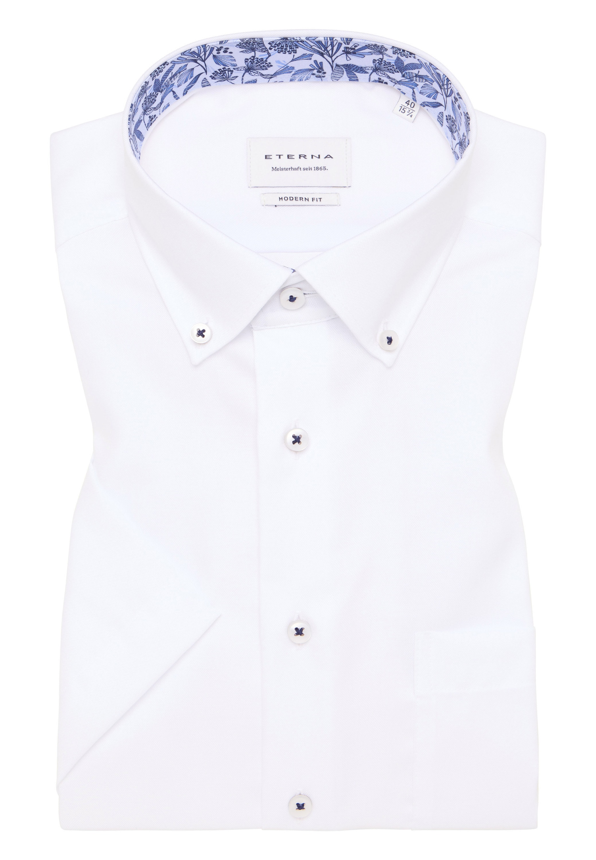 Eterna Kurzarmhemd »MODERN FIT«, NON IRON (bügelfrei)
