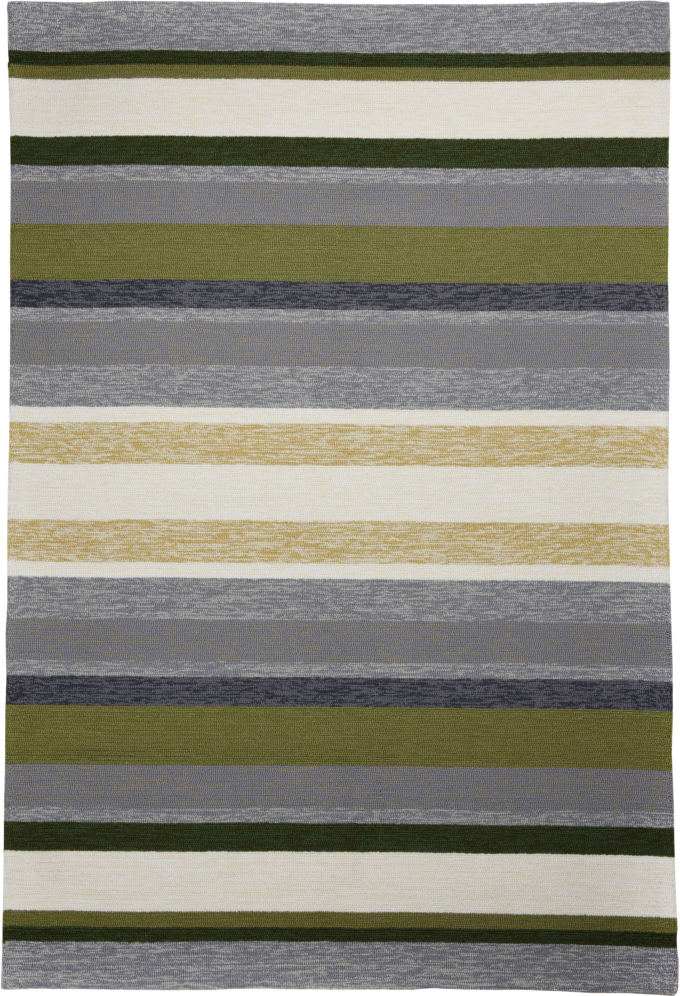 Gino Falcone Teppich »Rosetta-Stripes« rechteckig 20 mm Höhe In- und Outdoor geeignet, Wohnzimmer