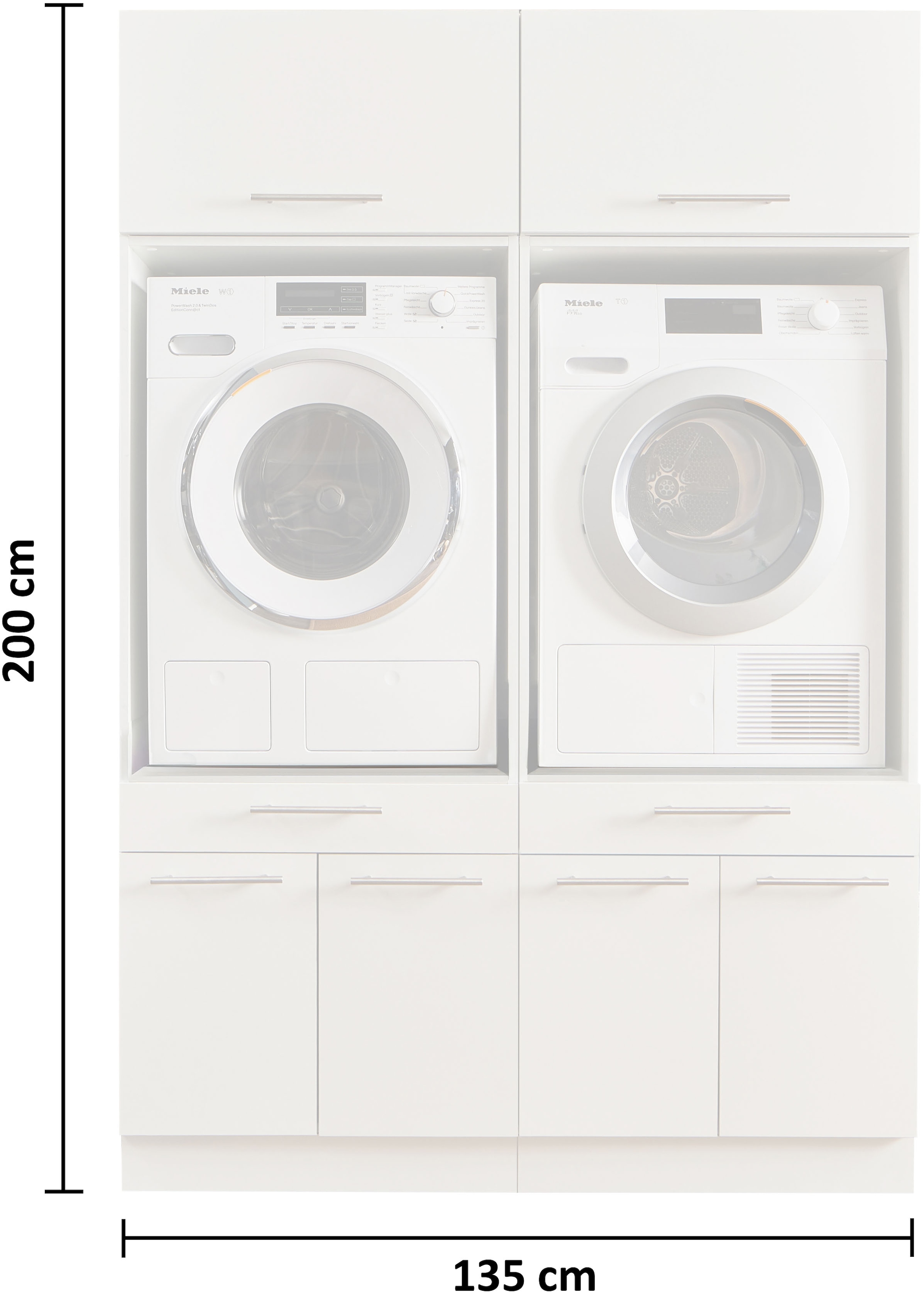 Laundreezy Mehrzweckschrank-Set »LAUNDREEZY LDSK3«