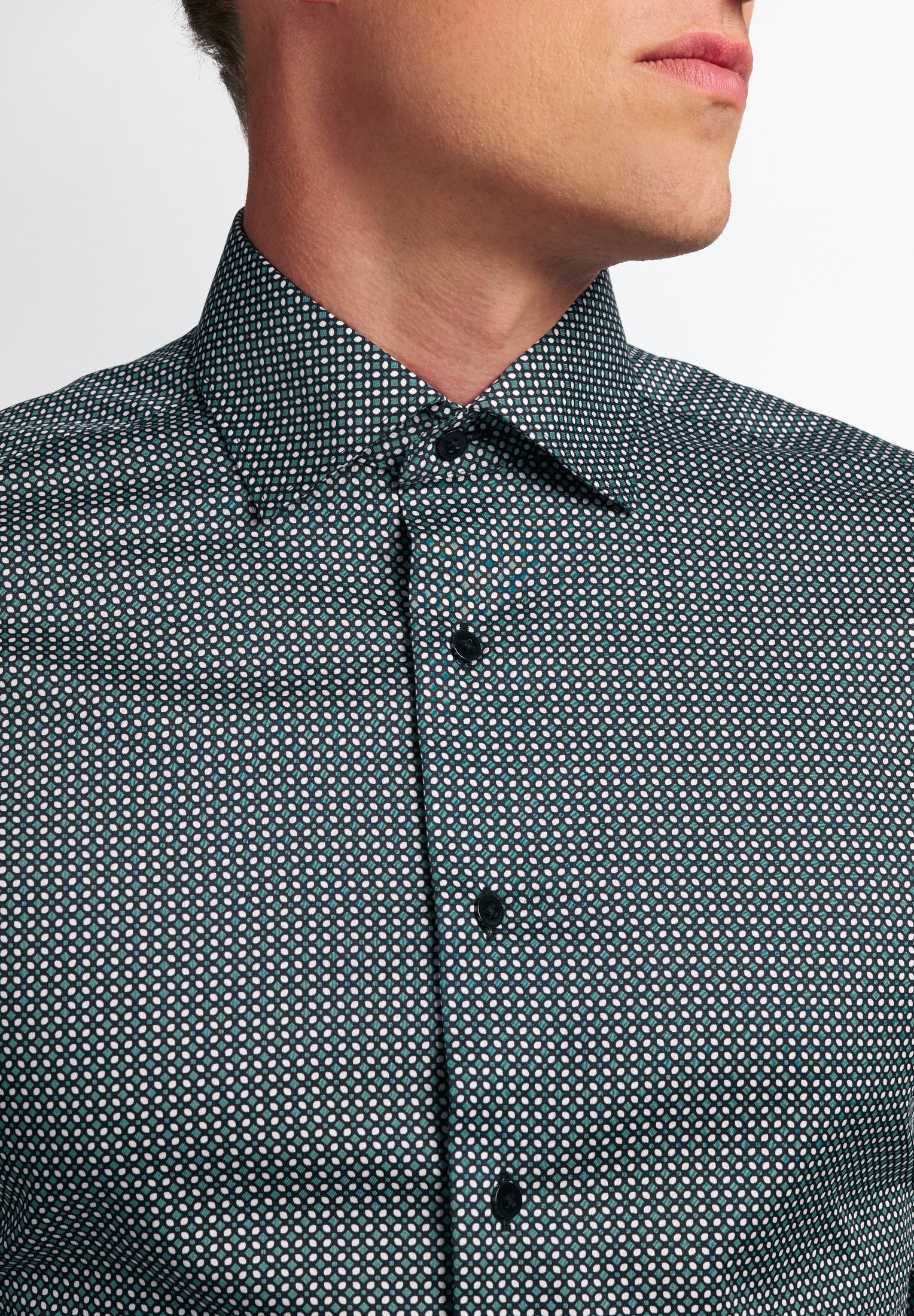 Eterna Langarmhemd »SLIM FIT« NON IRON (bügelfrei)