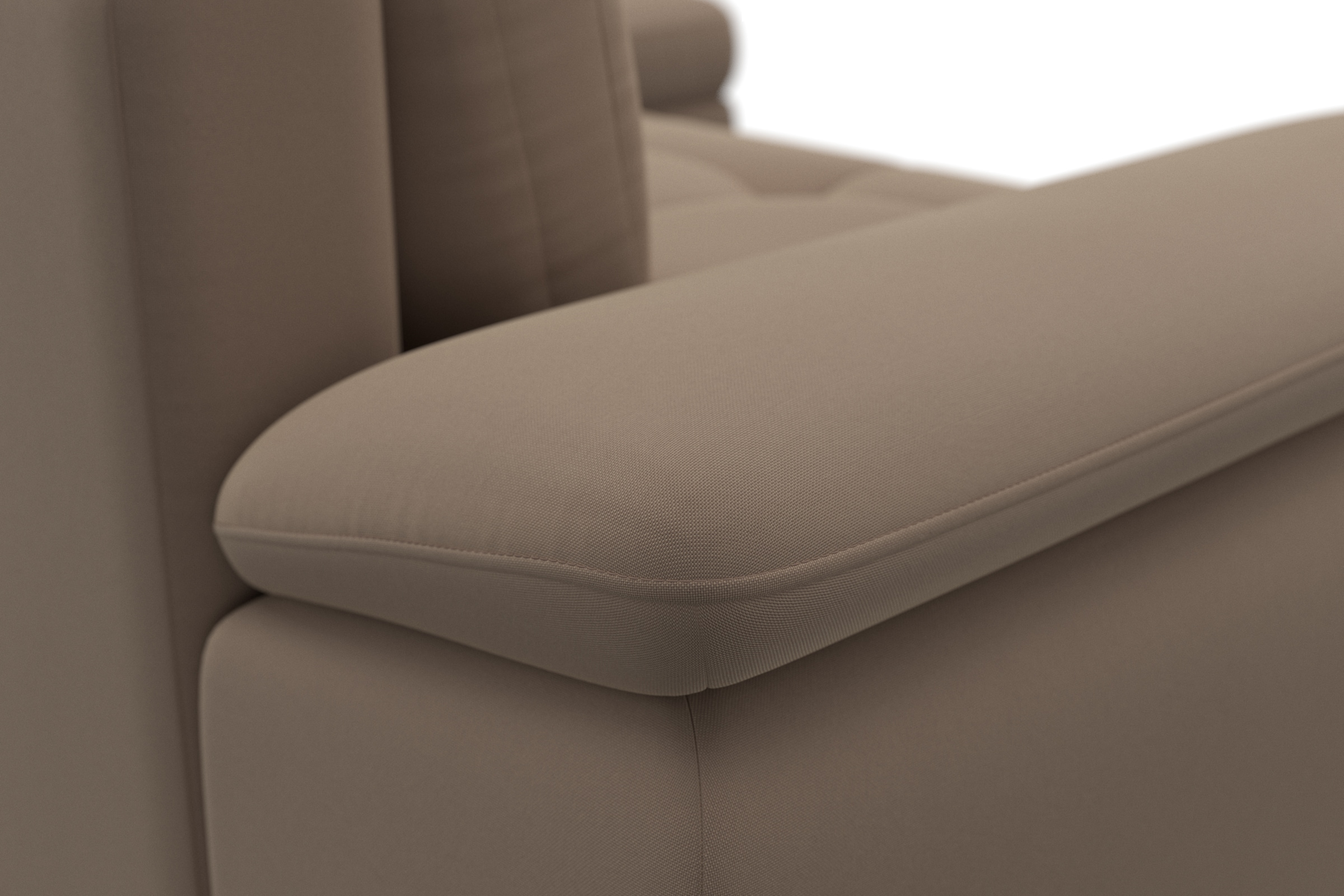 sit&more Ecksofa »Latigo L-Form« mit Recamiere, wahlweise mit Bettfunktion und Bettkasten