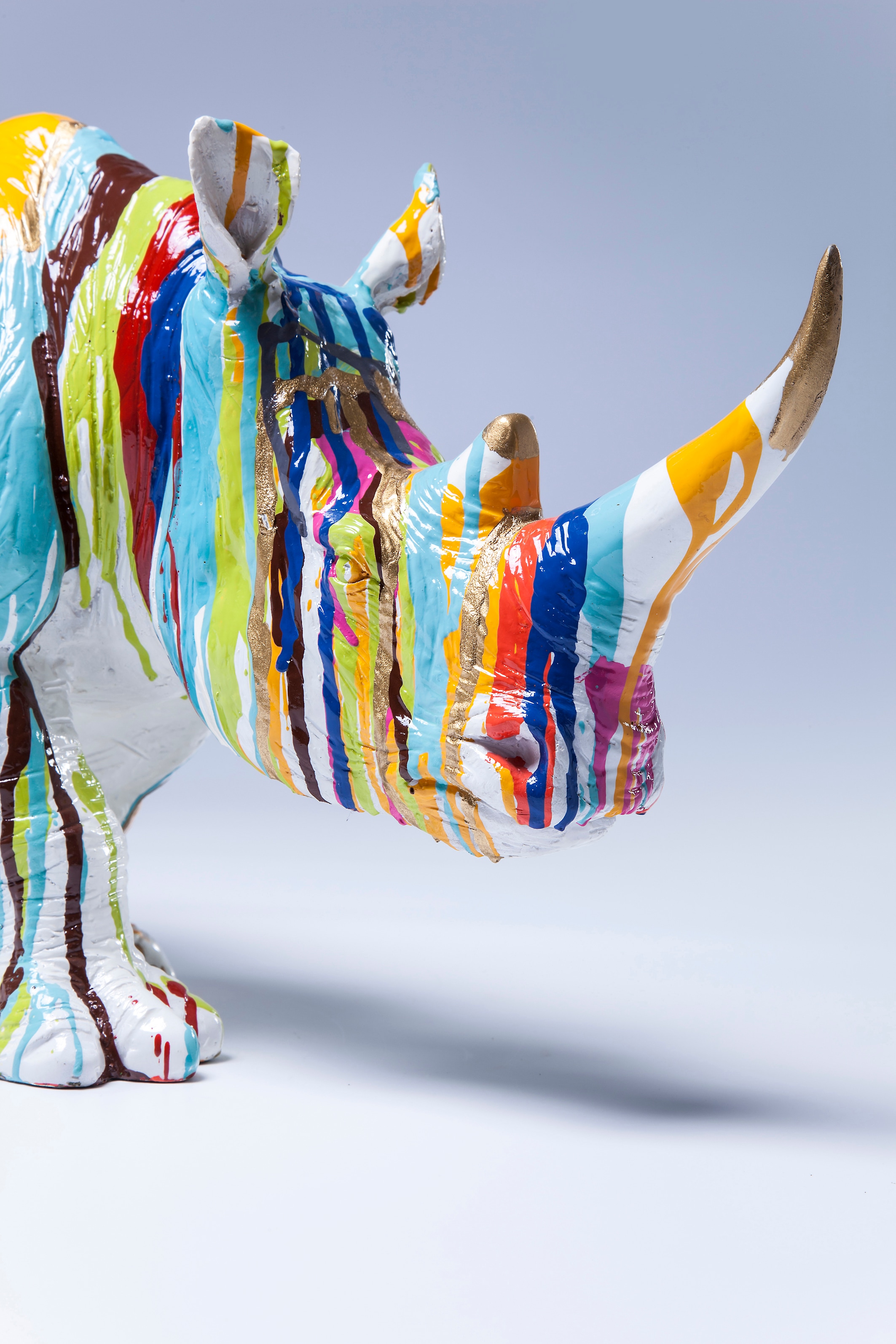Kare Design Dekofigur »Deko Figur Rhino Colore 26cm«