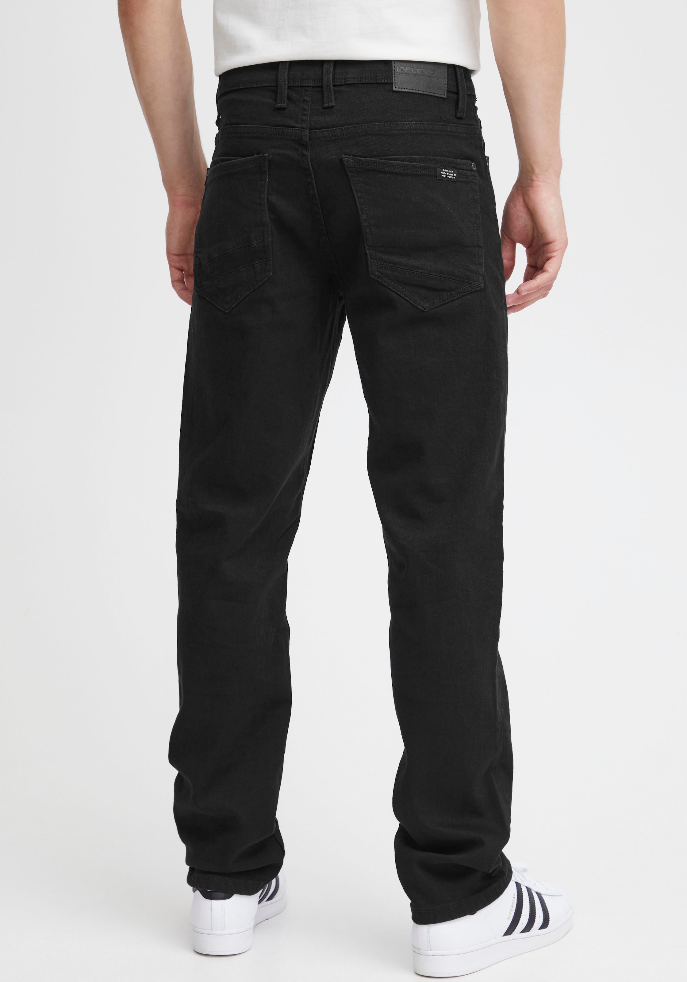 Blend Regular-fit-Jeans »BL-Rock fit« Baumwollmischung mit Elasthan, Regular Fit, elastisches Denim
