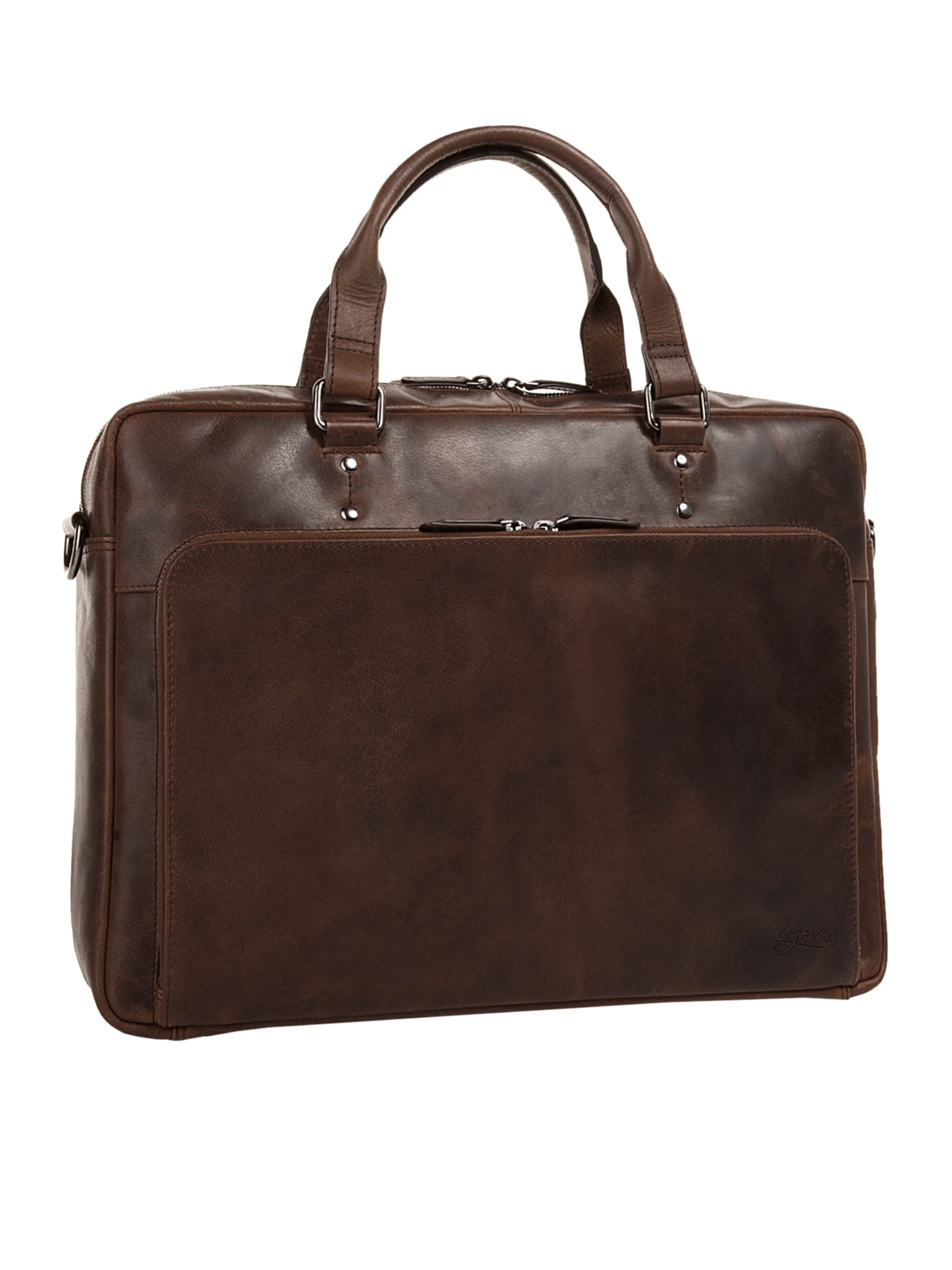 X-Zone Laptoptasche, echt Leder