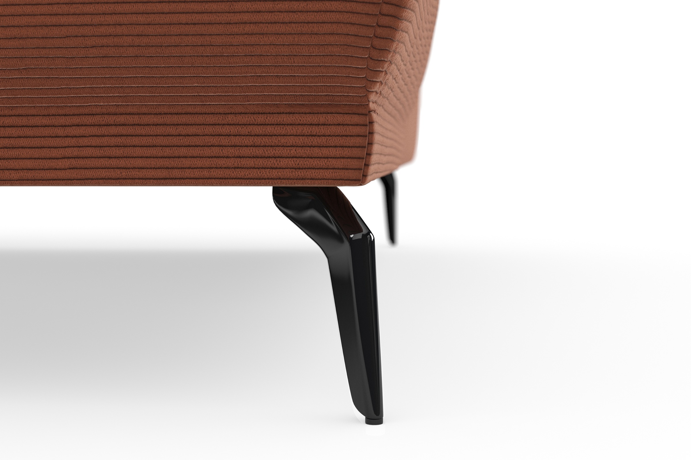 INOSIGN Ecksofa »Coco L-Form«, Sitztiefen-, Arm- und Kopfteilverstellung, Cord-Bezug, Fußhöhe 15 cm