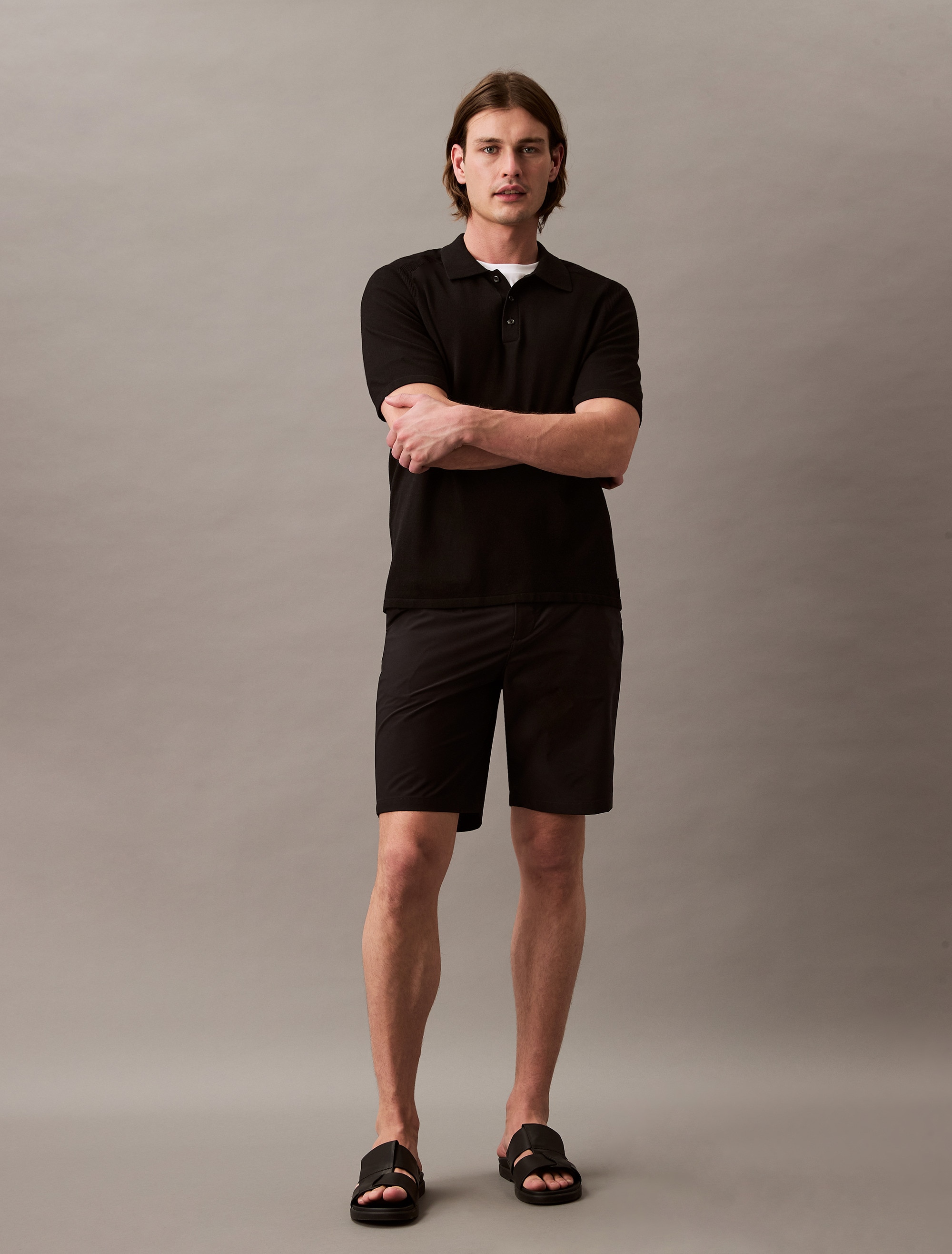 Calvin Klein Shorts »CLASSIC TECH SHORT 9 in«, Mit Gürtelschlaufen