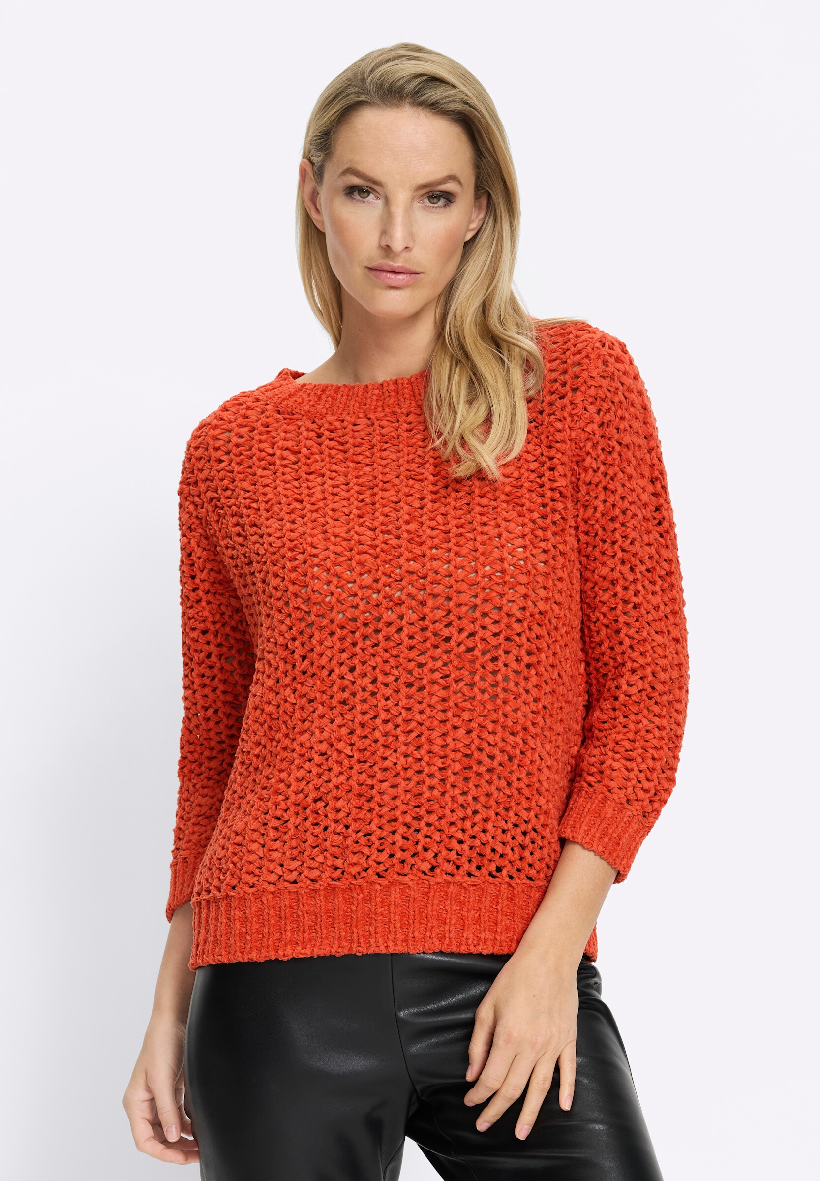 heine Strickpullover »Pullover Strickpullover leicht transparent«