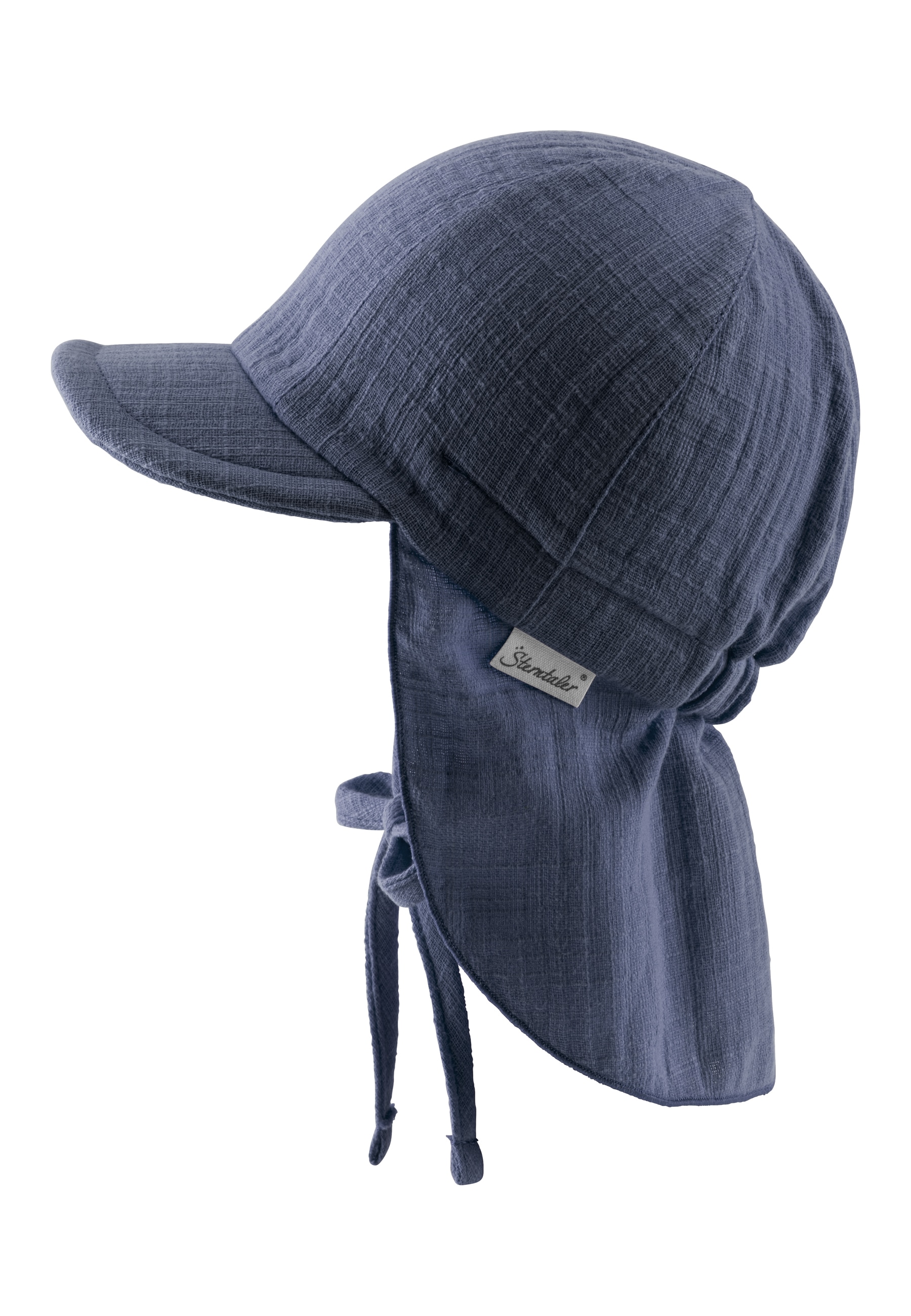 Sterntaler® Sonnenhut »Schirmmütze mit Nackenschutz uni«