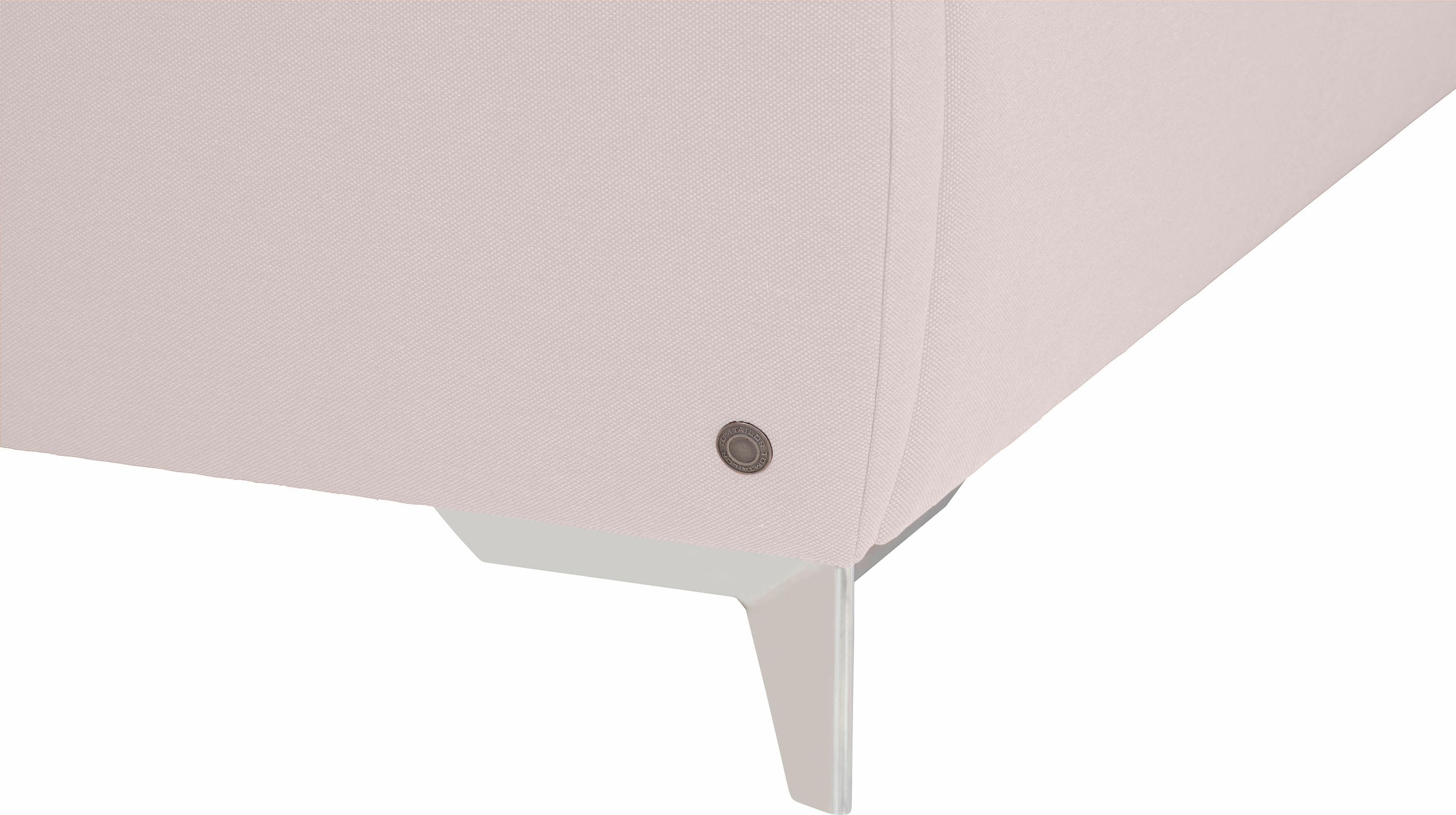 TOM TAILOR HOME Polsterbett »SOFT LINES BED«, mit geschwungenem Kopfteil mit horizontaler Steppung, ohne Print