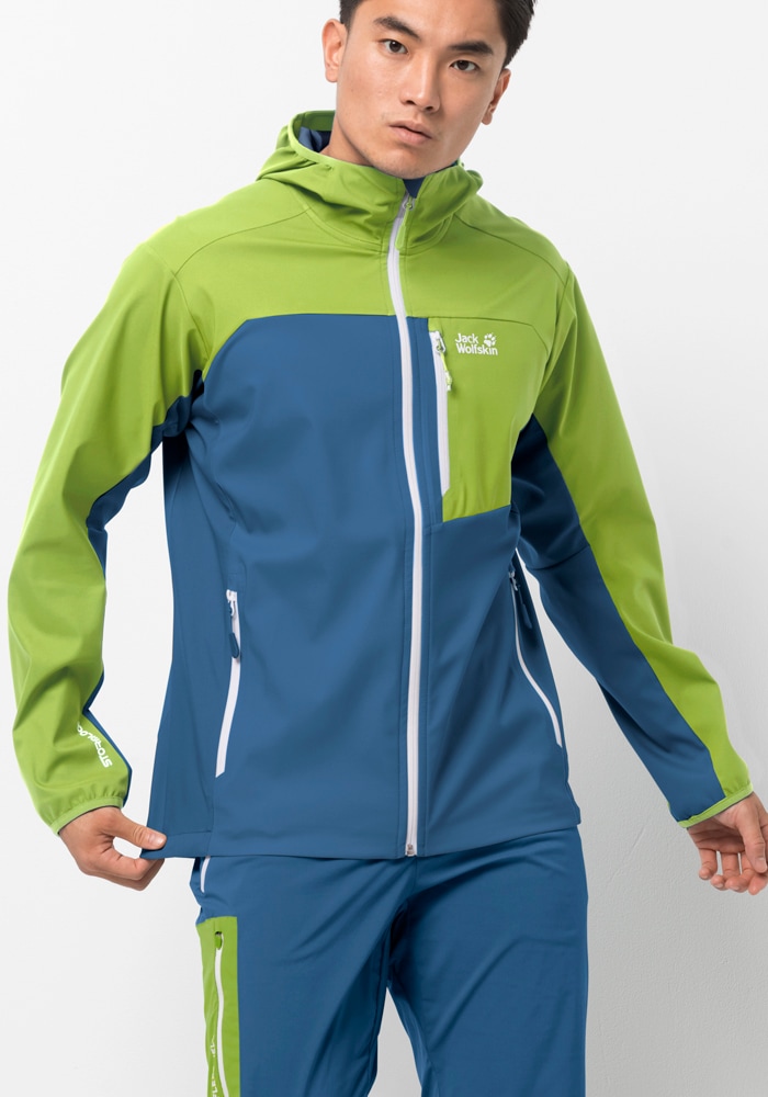 Jack Wolfskin Softshelljacke »EAGLE PEAK II SOFTSHELL M«, mit Kapuze kaufen