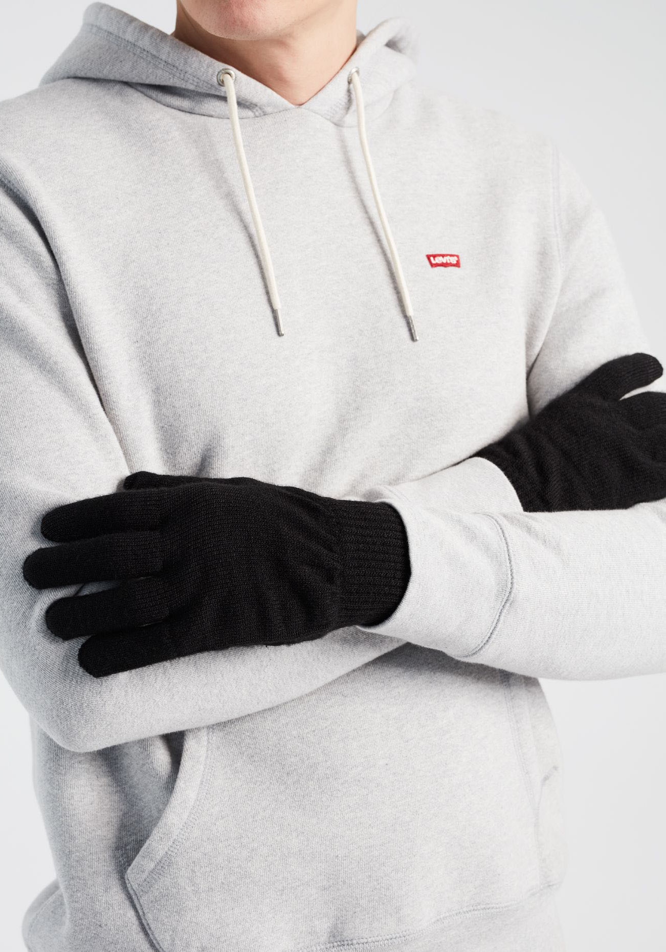 Levi's® Strickhandschuhe »TOUCHSCREEN«, mit Touchfunktion, einfache Bedienung von Smartphones an kalten Tagen