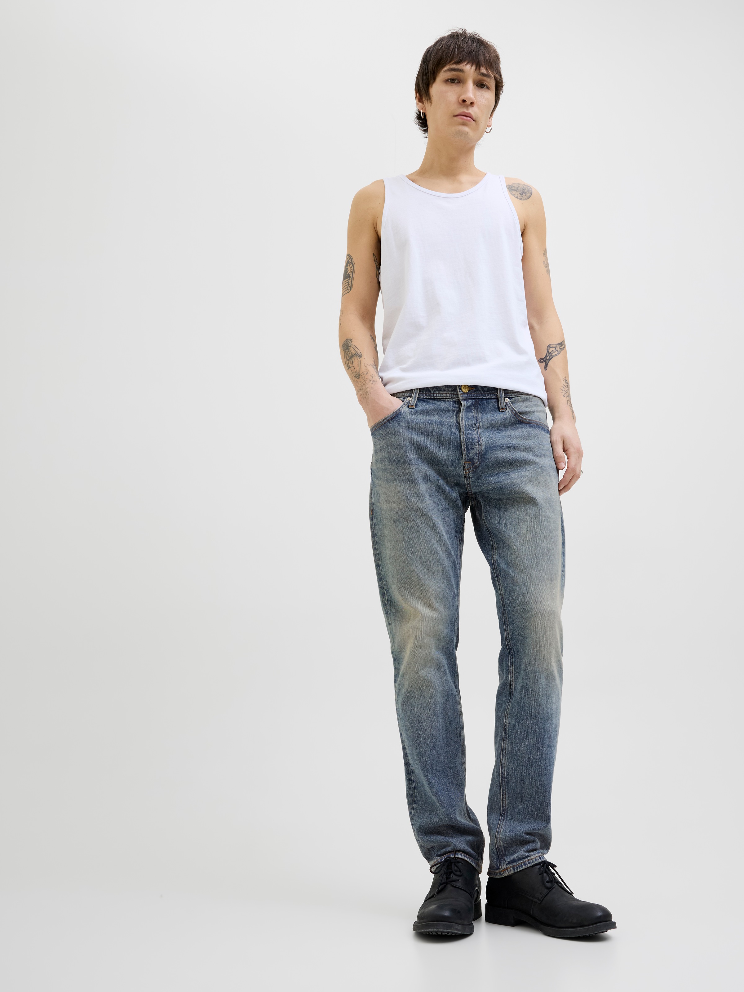 Jack & Jones Tapered-fit-Jeans »JJIMIKE JJORIGINAL CJ SN«