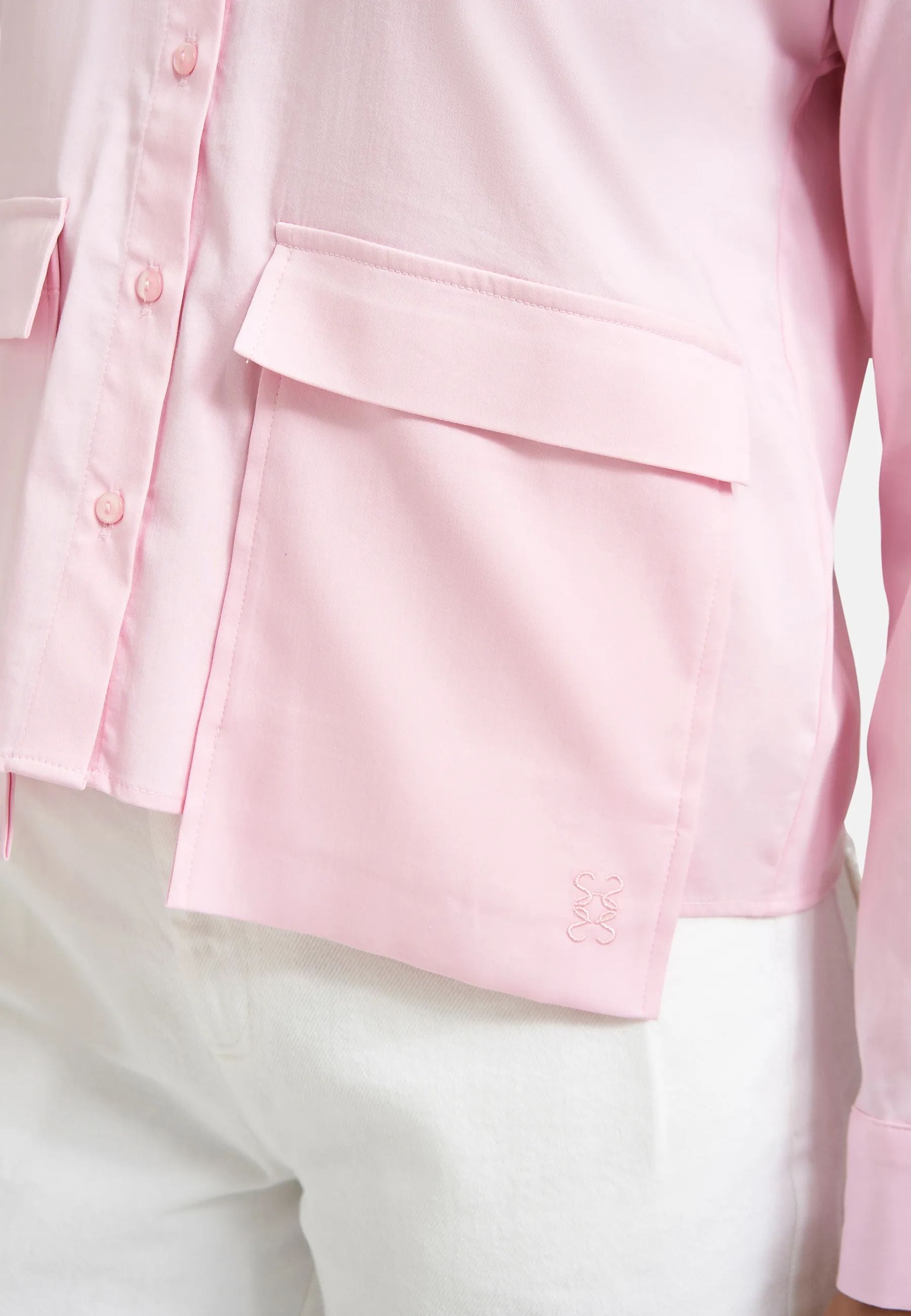 Smith & Soul Hemdbluse mit Pattentaschen vorn