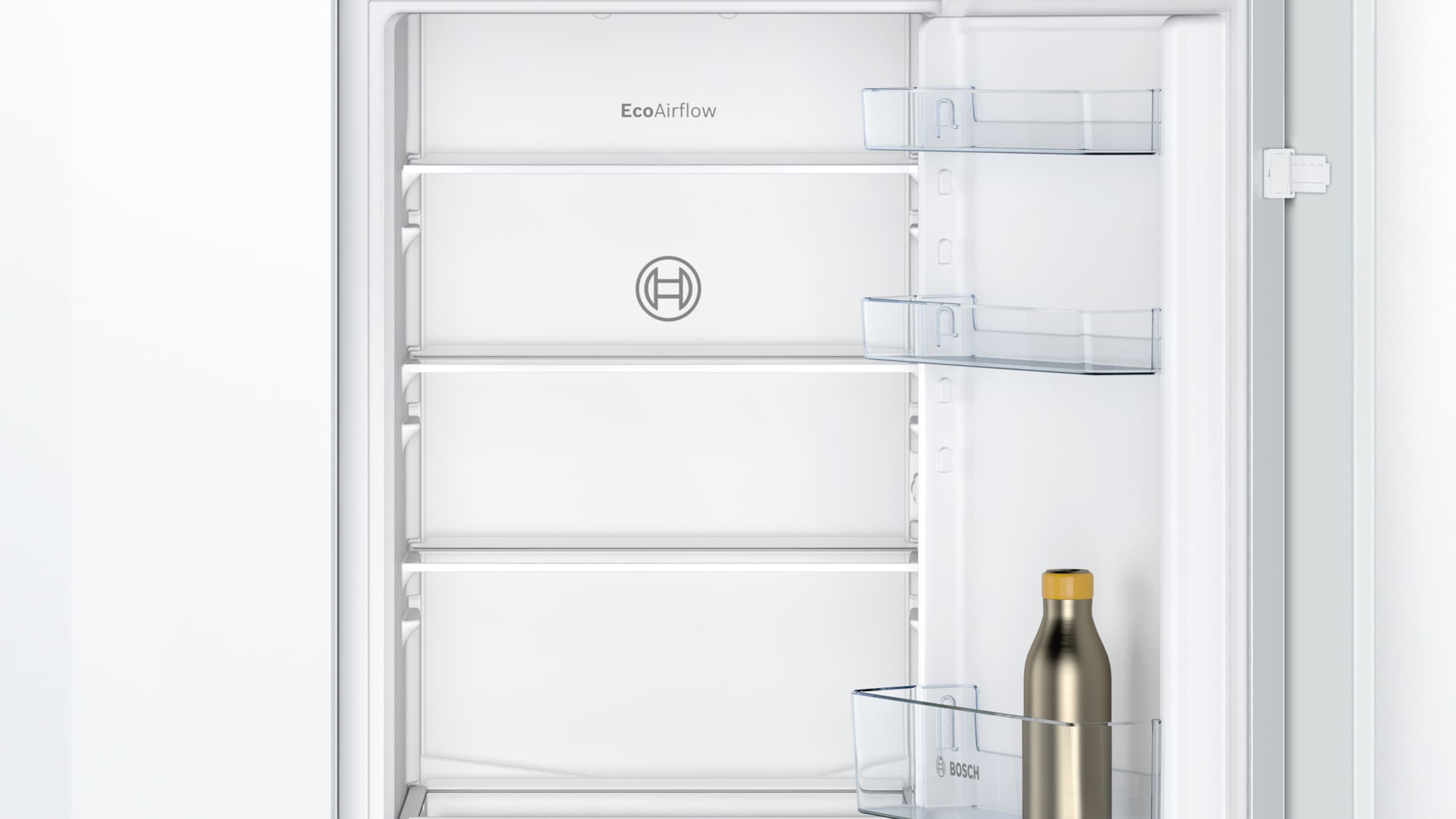 BOSCH Einbaukühlgefrierkombination Serie 2 »KIV86NSE0«
