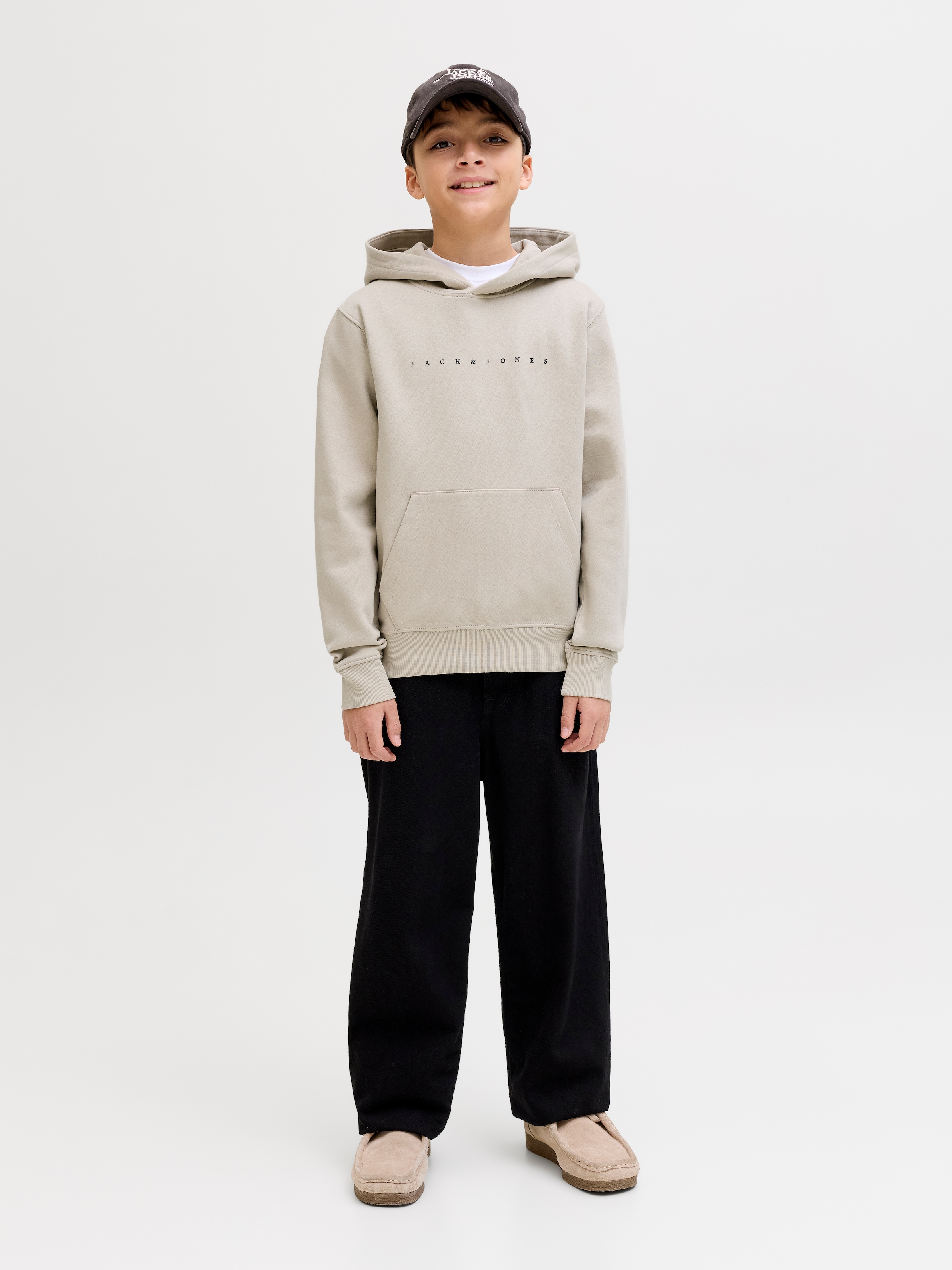 Jack & Jones Junior Kapuzensweatshirt »JJESTAR JJ SWEAT HOOD NOOS JNR«, Baumwollmischung, relaxed fit
