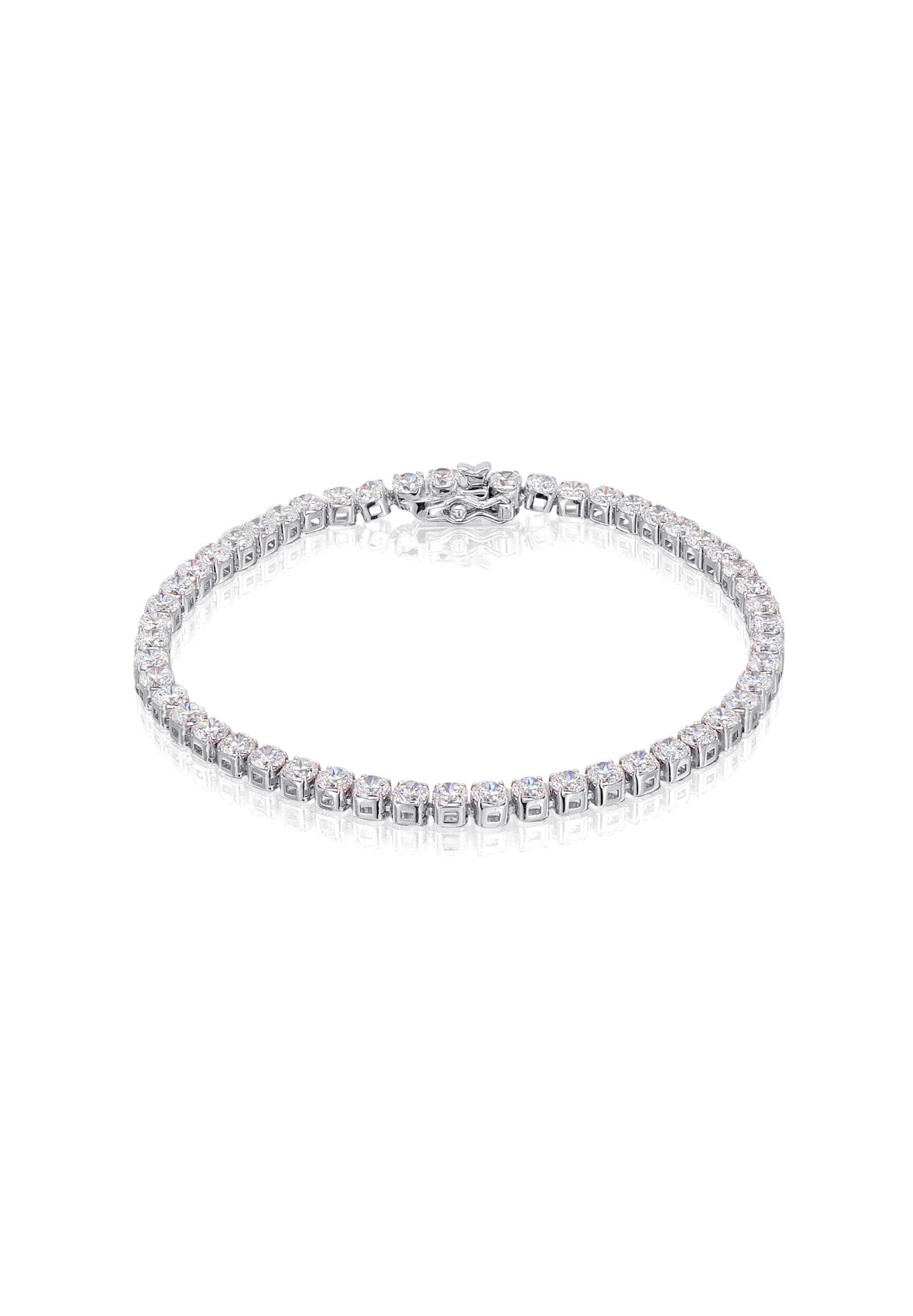 ONE ELEMENT Silberarmband »Zirkonia Armband aus 925 Silber  19 cm«