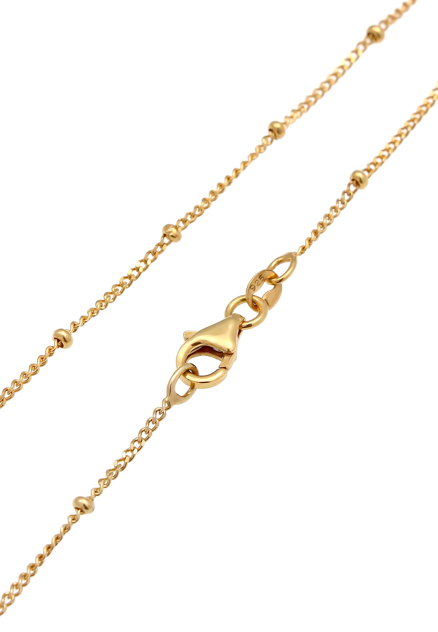 Elli Kette mit Anhänger »Halskette Muscheln Seestern Maritim Sommer 925 Silber«