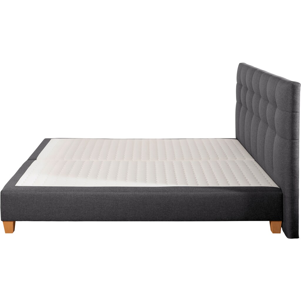 Home affaire Boxspringbett »Moulay«, inkl. Topper, in 3 Härtegraden, TFK auch in Härtegrad 4