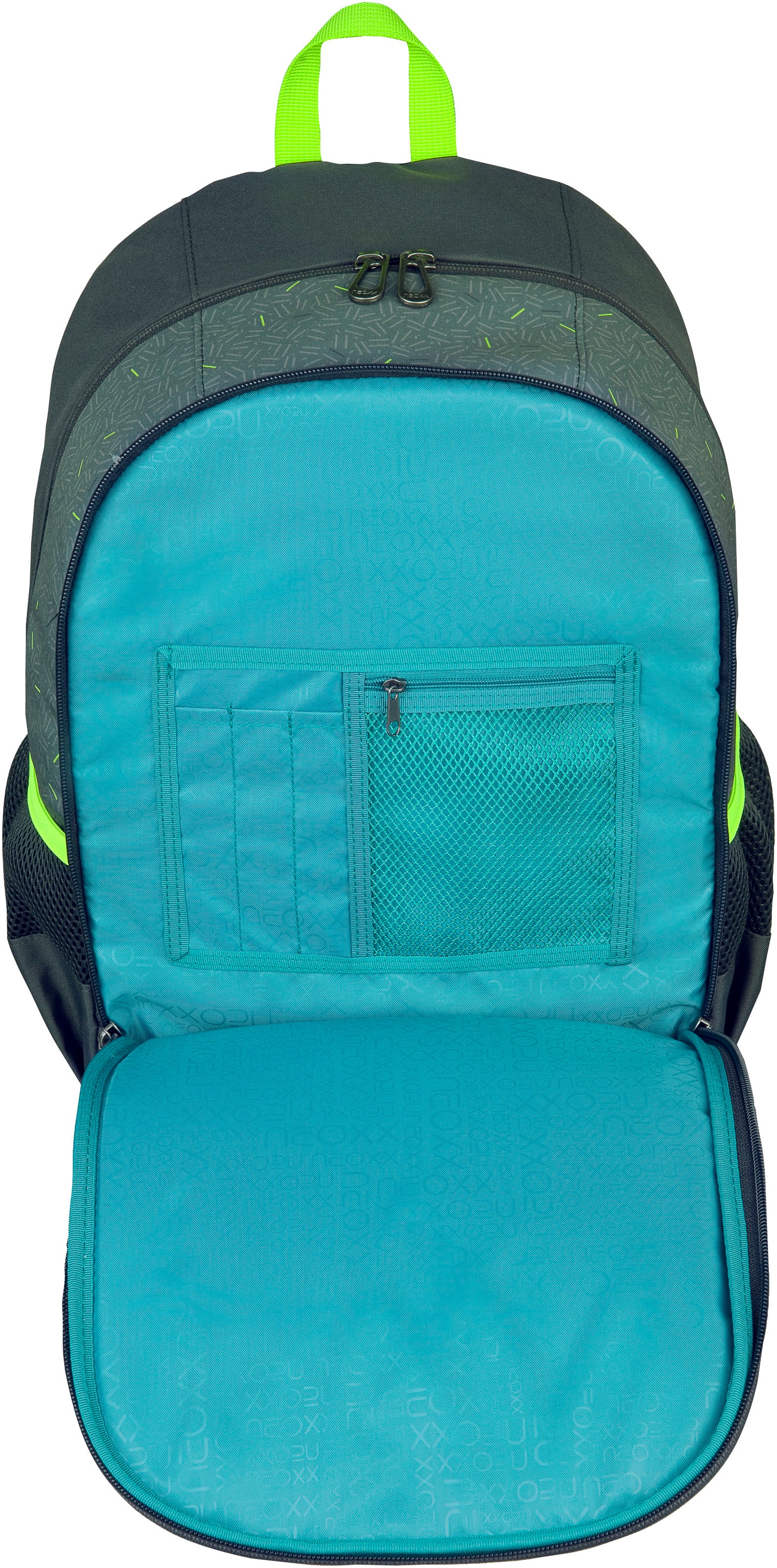 neoxx Schulrucksack »Flow, Boom«, teilweise aus recyceltem Material
