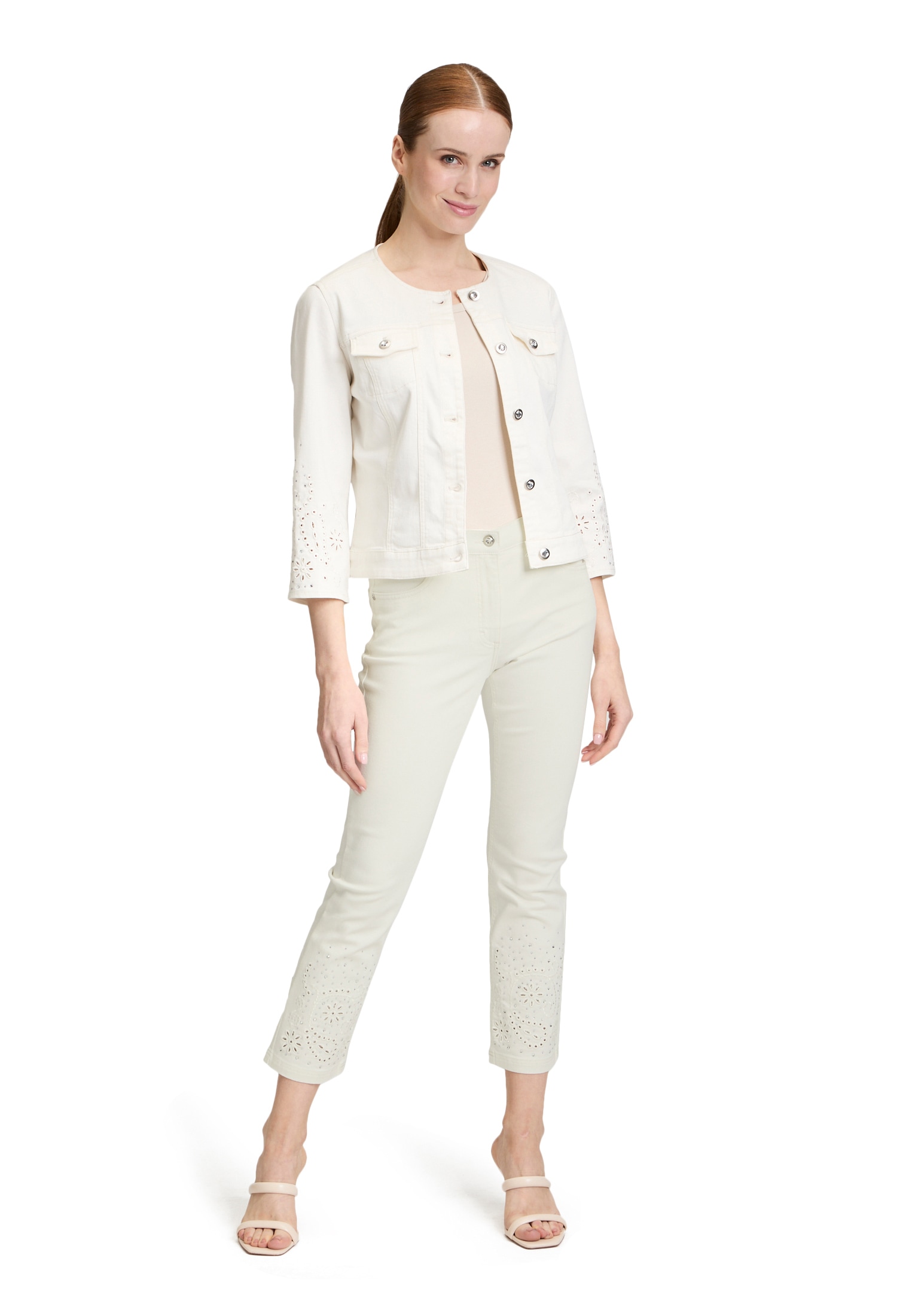 Betty Barclay Relaxhose »Casual-Hose mit Stickerei«