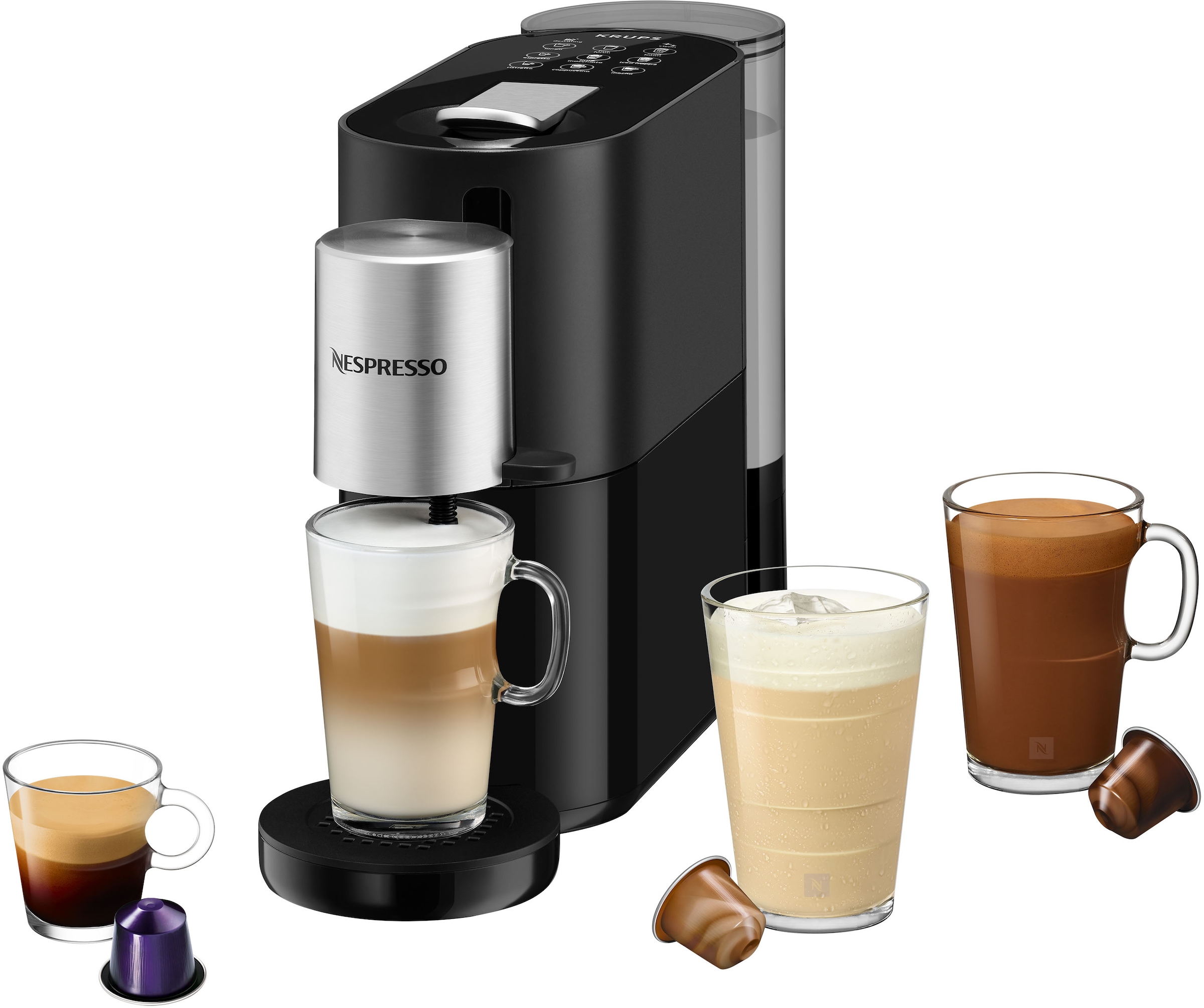 Nespresso Kapselmaschine »XN8908 Atelier von Krups«, Wassertank: 1 L, 19 Bar Druck, inkl....