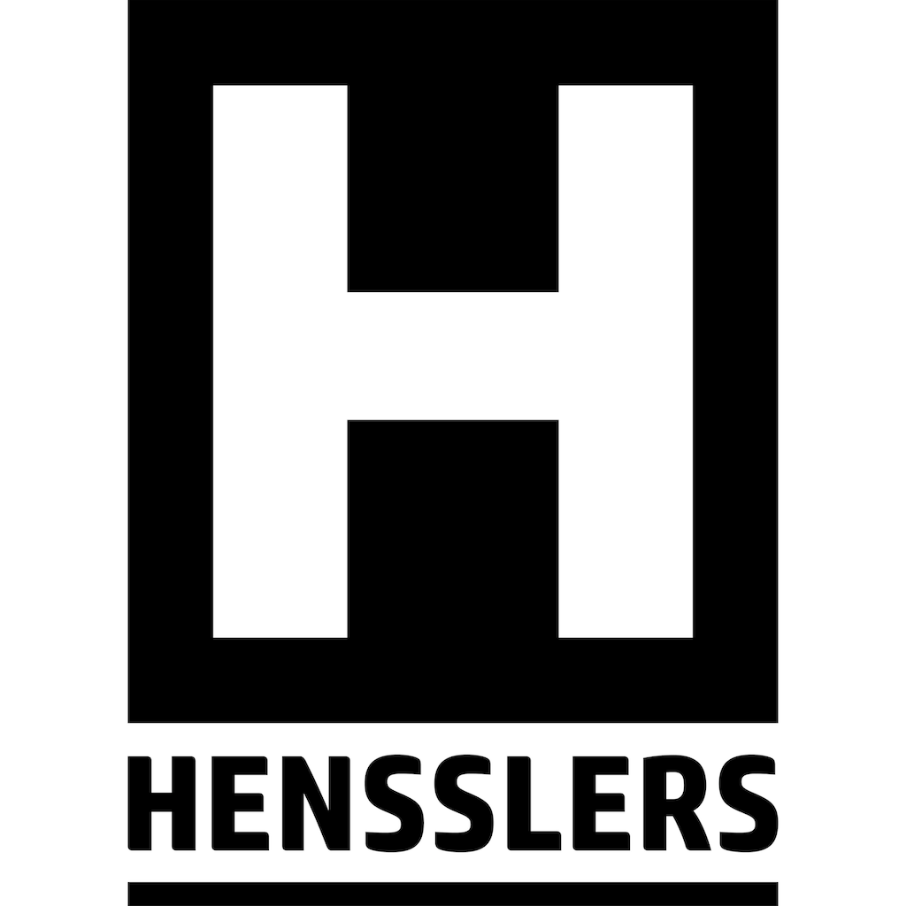 HENSSLERS Bratpfanne, Edelstahl, (1 tlg.), 3-Schicht Material, Wabenstruktur und Antihaftbeschichtung, Induktion