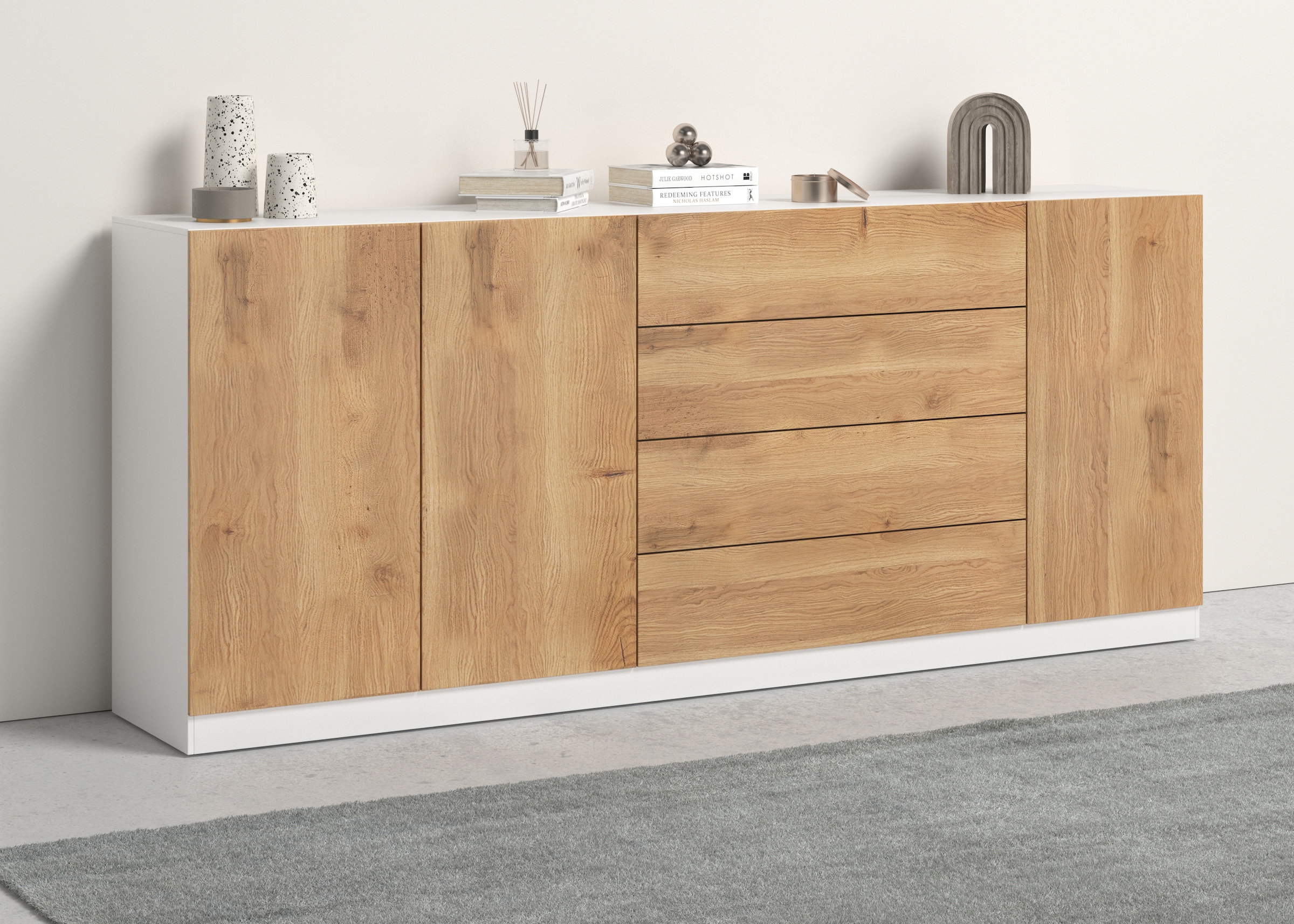 borchardt Möbel Sideboard »Vaasa«, Breite 190 cm