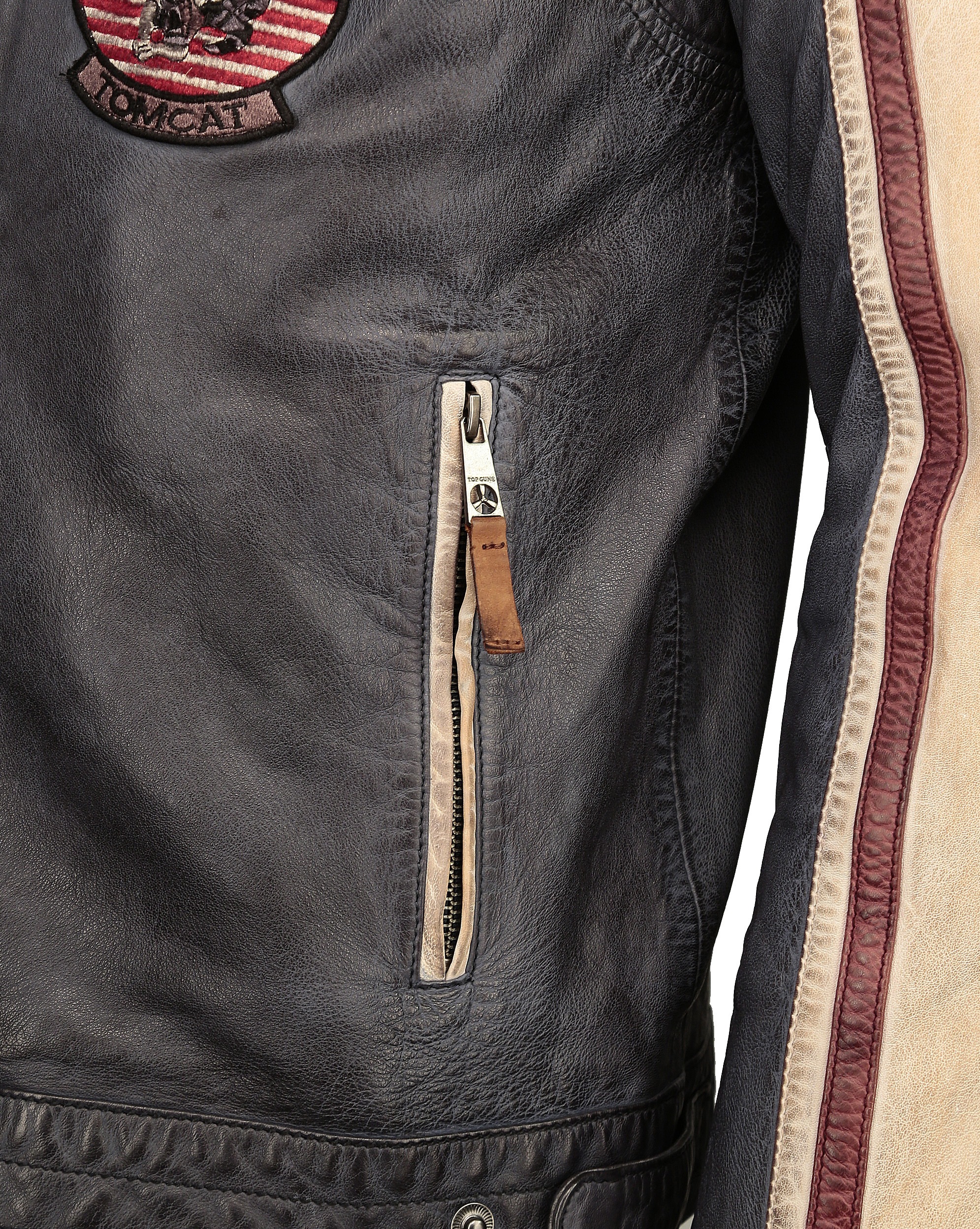 TOP GUN Lederjacke »Lederjacke TGJ1005«