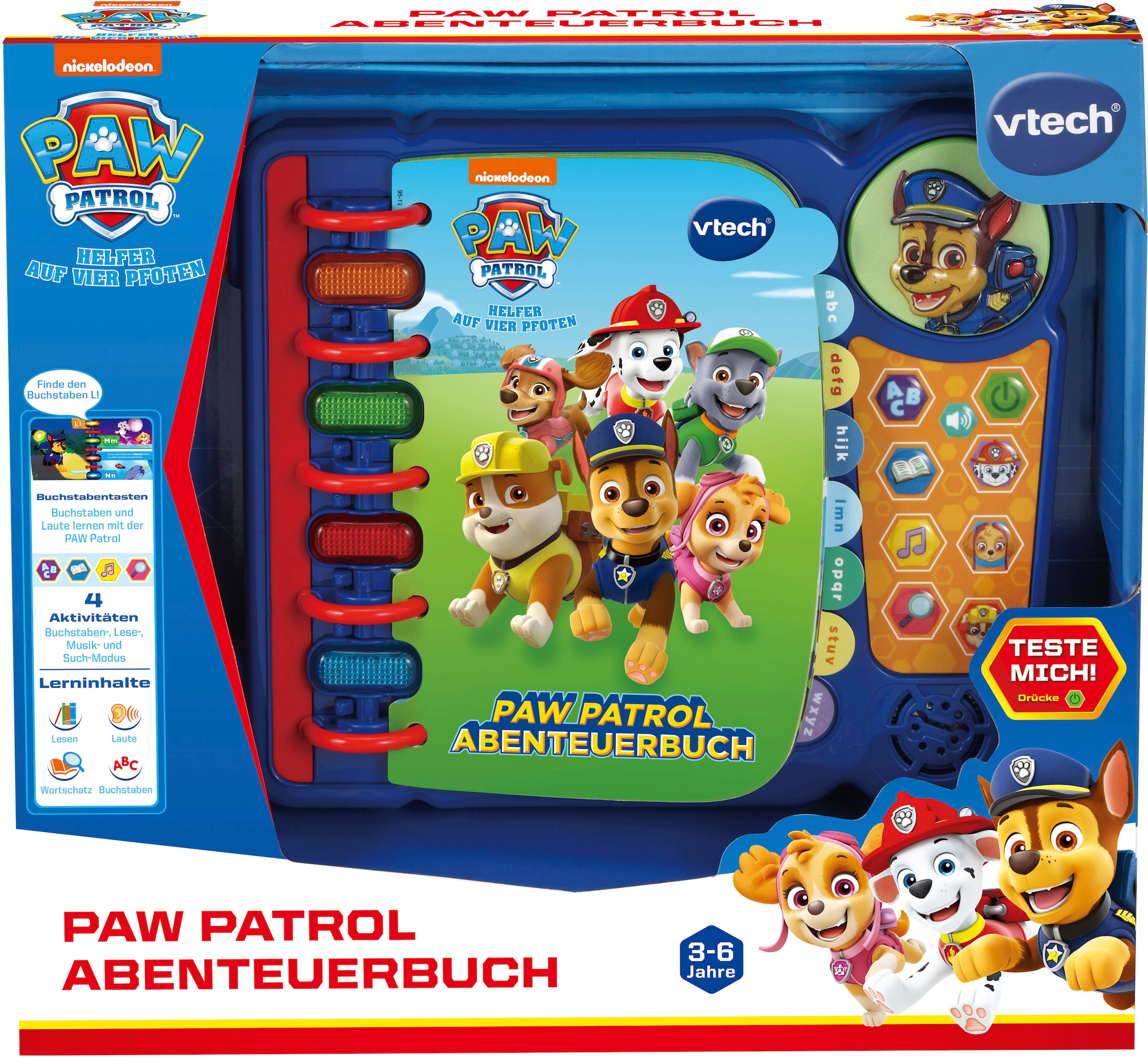 Vtech® Buch »PAW Patrol Abenteuerbuch«, mit Licht und Sound