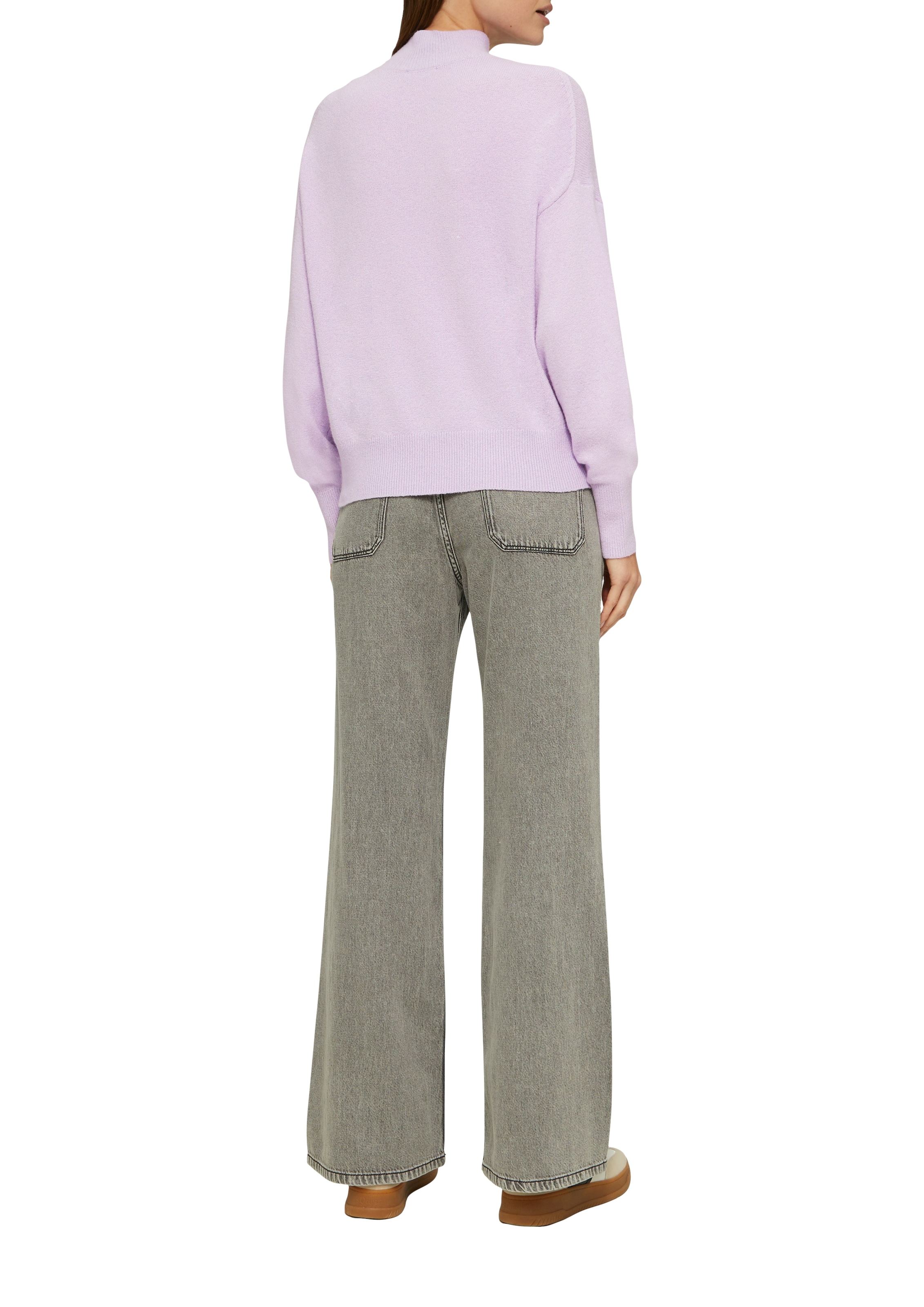 s.Oliver Strickpullover mit Stehkragen