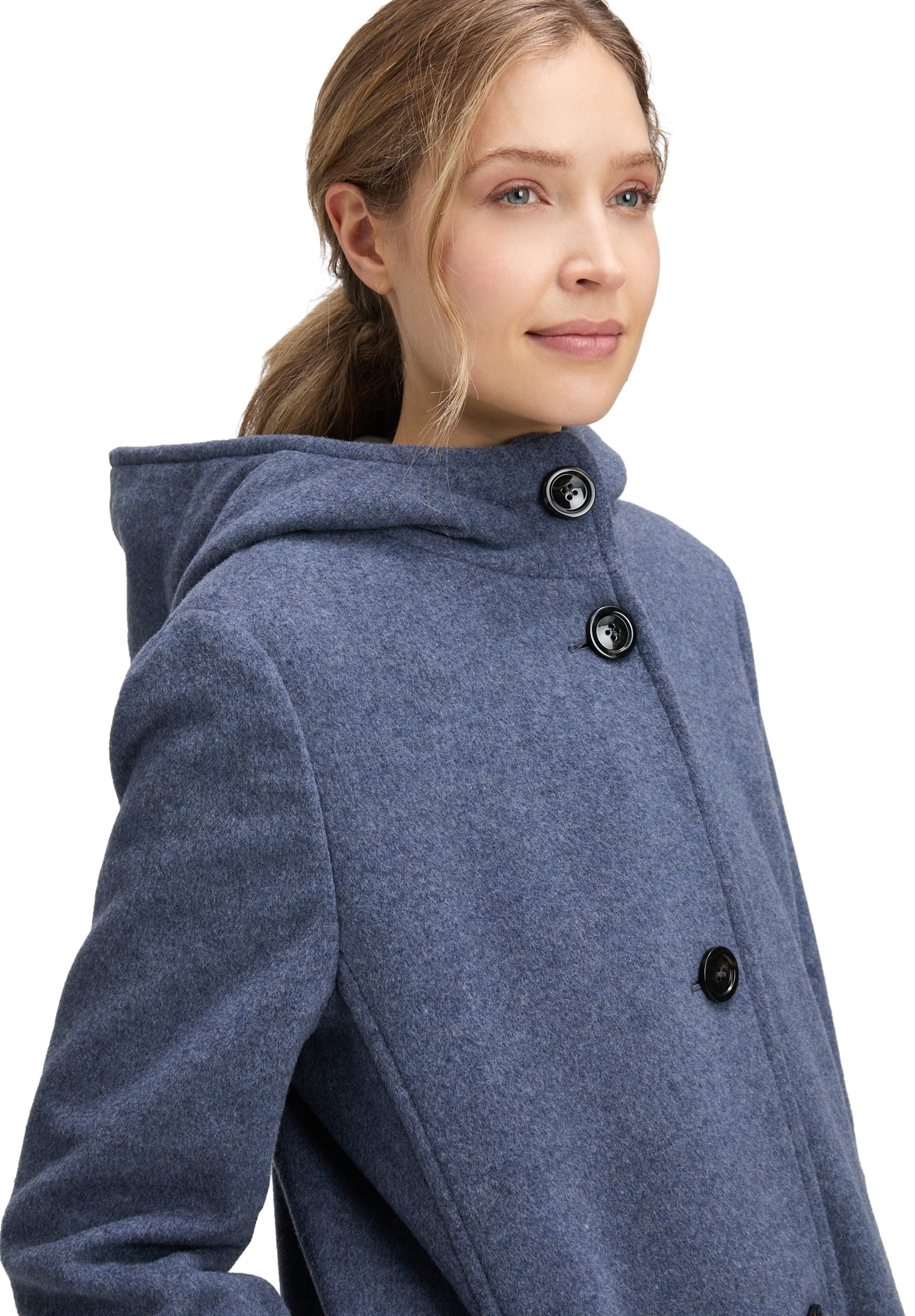 Gil Bret Wolljacke, mit Kapuze, mit Kapuze