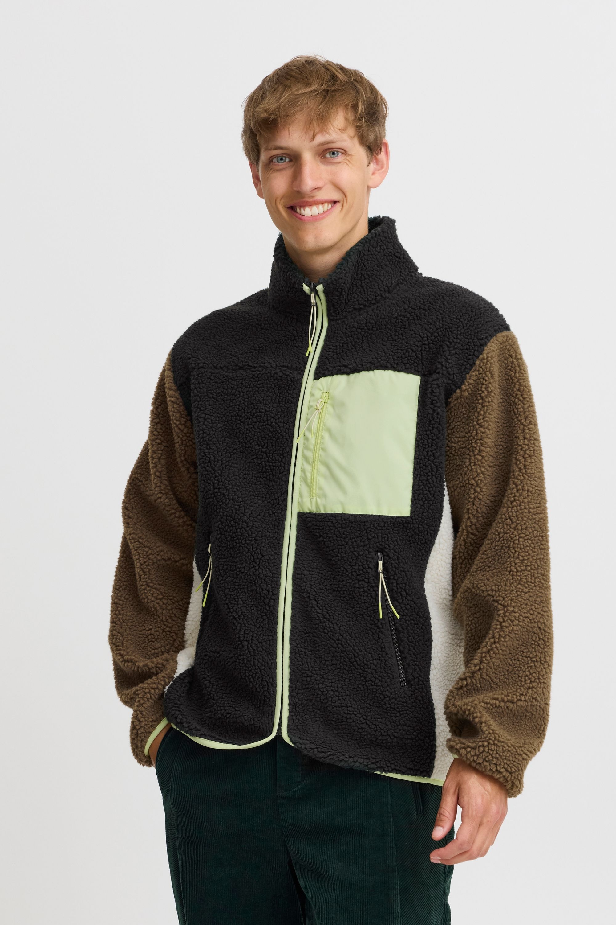 TheJoggConcept Fellimitatjacke »Fellimitatjacke JCMMBERRI JACKET 4«