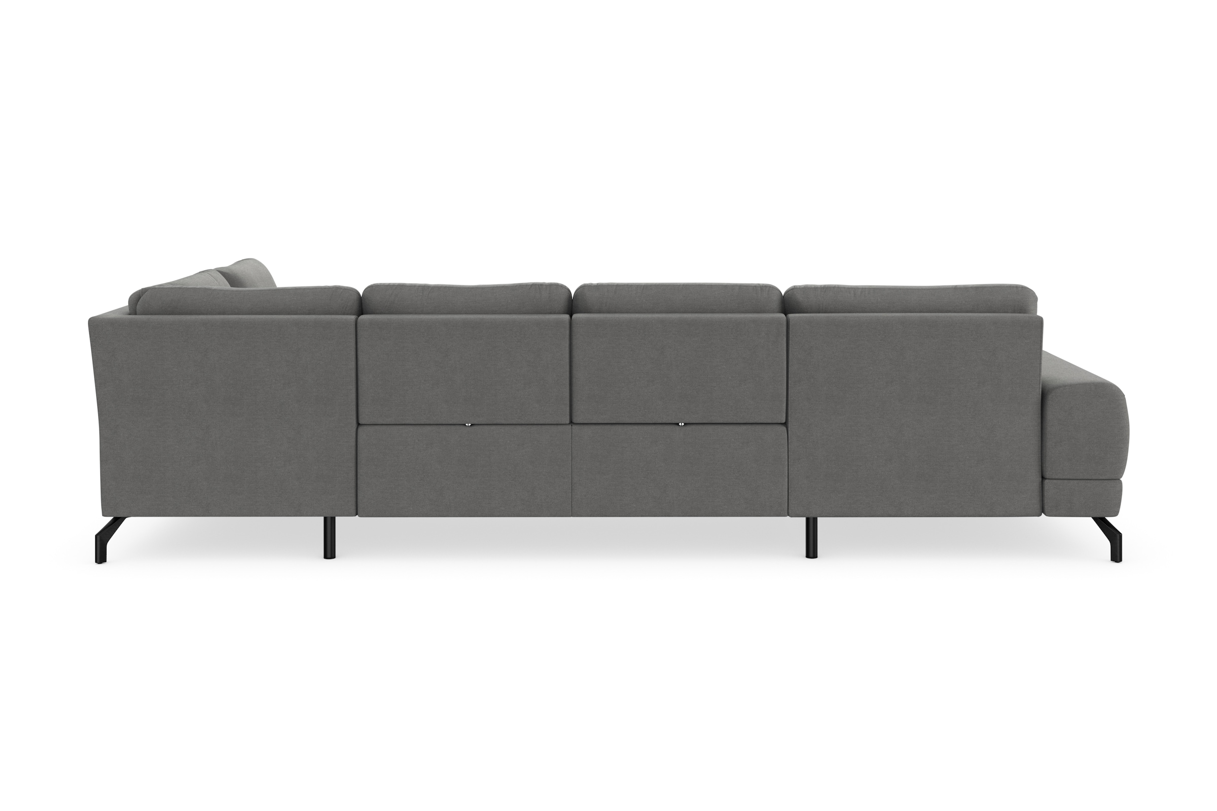 sit&more Wohnlandschaft »Cinturo U-Form«, inklusive Sitztiefenverstellung und Federkern, Sitzhöhe 45 cm
