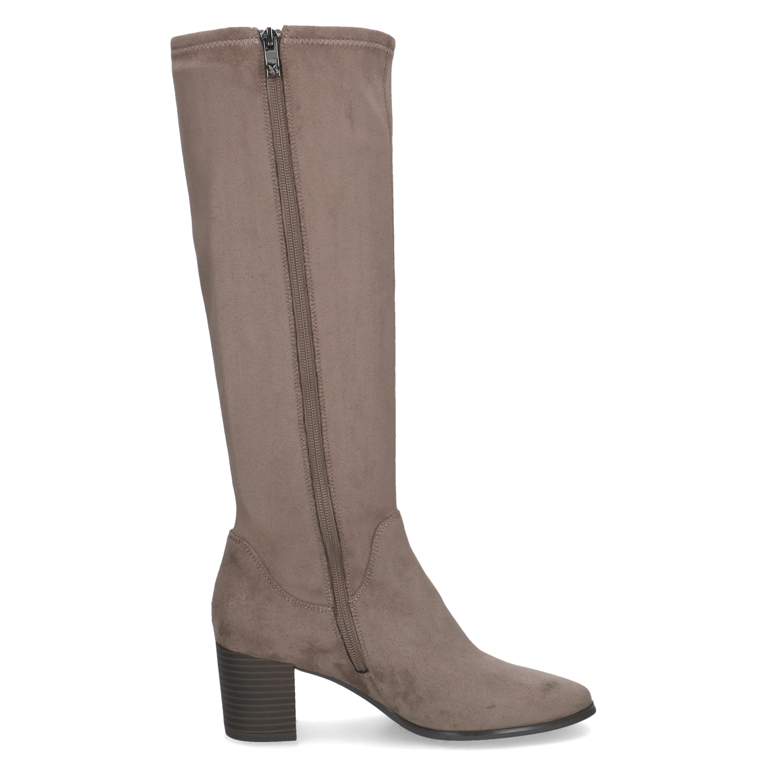 Caprice Stiefel  Blockasbsatz, Langschaftstiefel mit Stretchfunktion