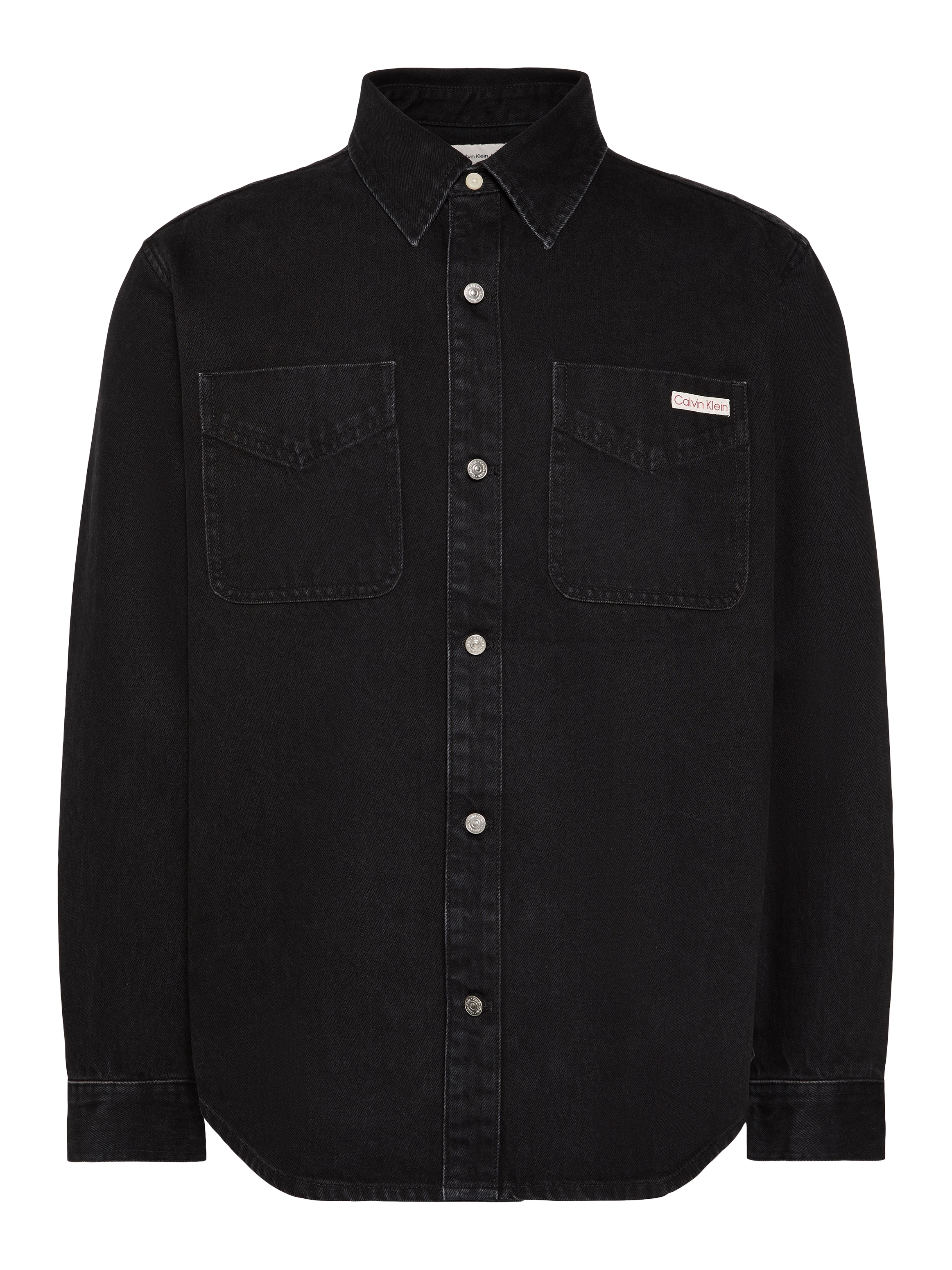 Calvin Klein Jeanshemd »90S BLACK STONE« Regular fit mit aufgesetzten Brusttaschen