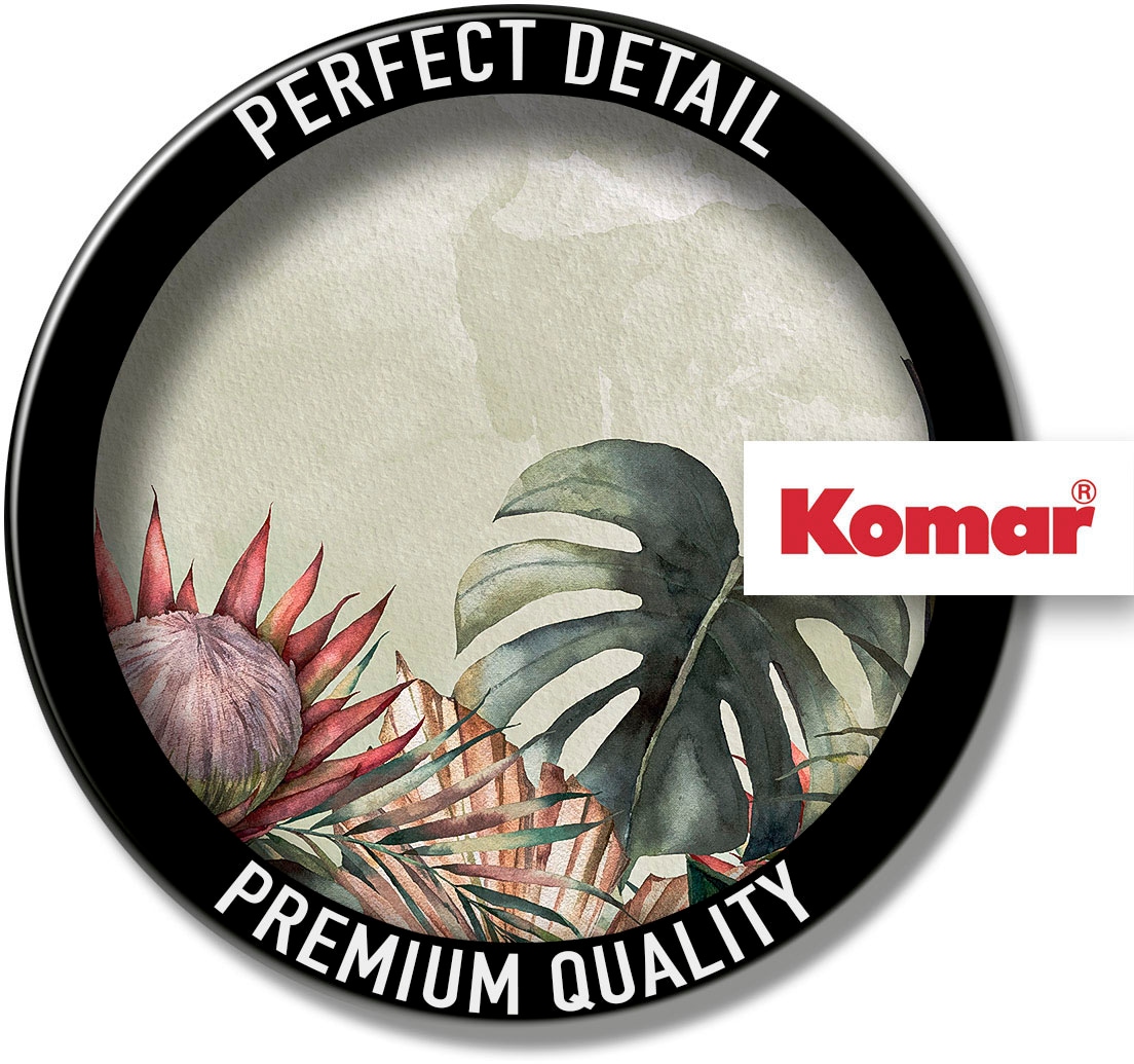 Komar Fototapete »Digitaldruck Vlies - Jungle Spot - Größe 400 x 250 cm«, bedruckt, Wohnzimmer, Schlafzimmer
