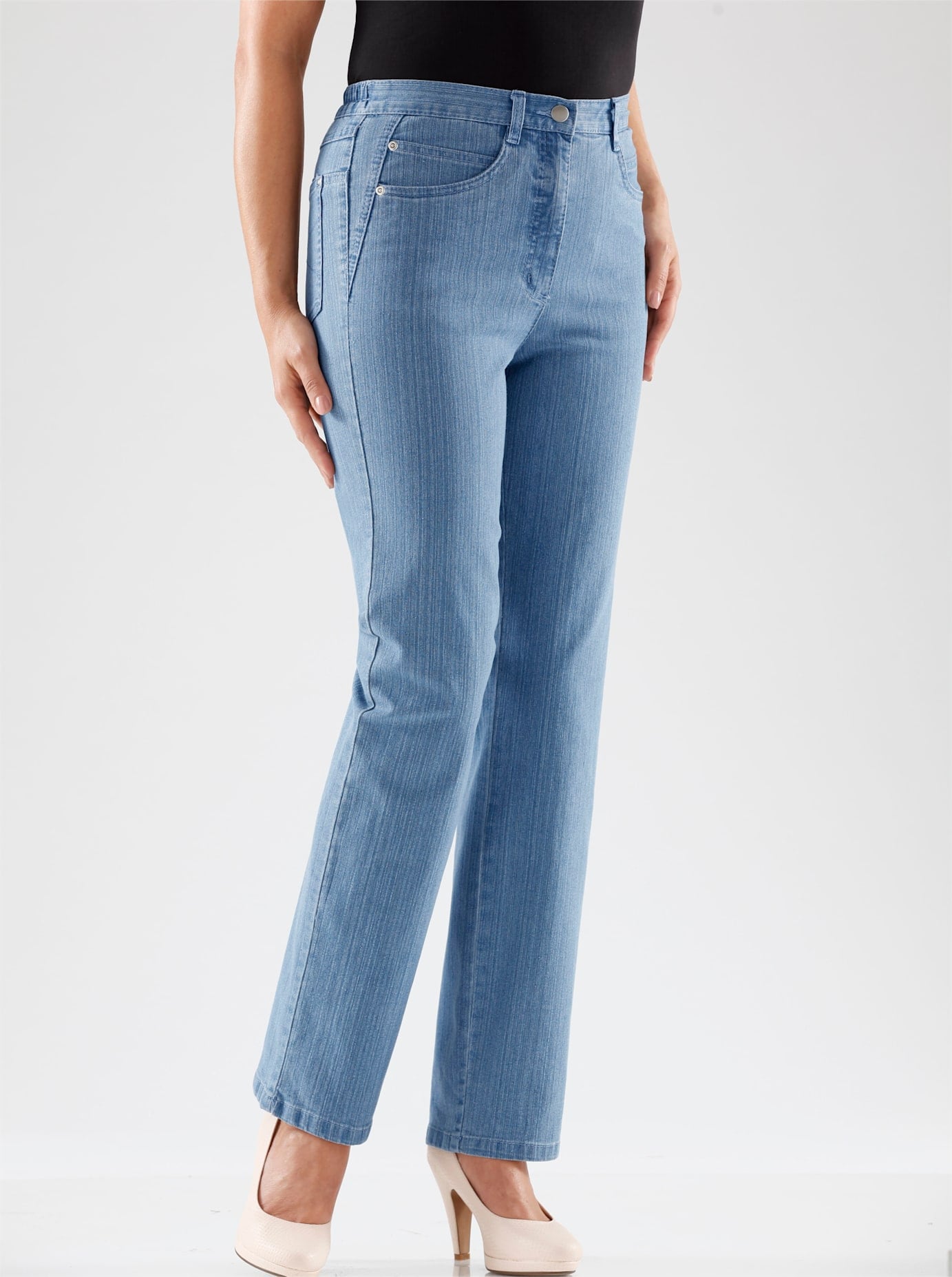 Casual Looks Dehnbund-Jeans, (1 tlg.)