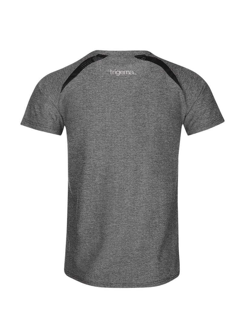 Trigema T-Shirt bei in »TRIGEMA Melange-Optik« Funktionsshirt