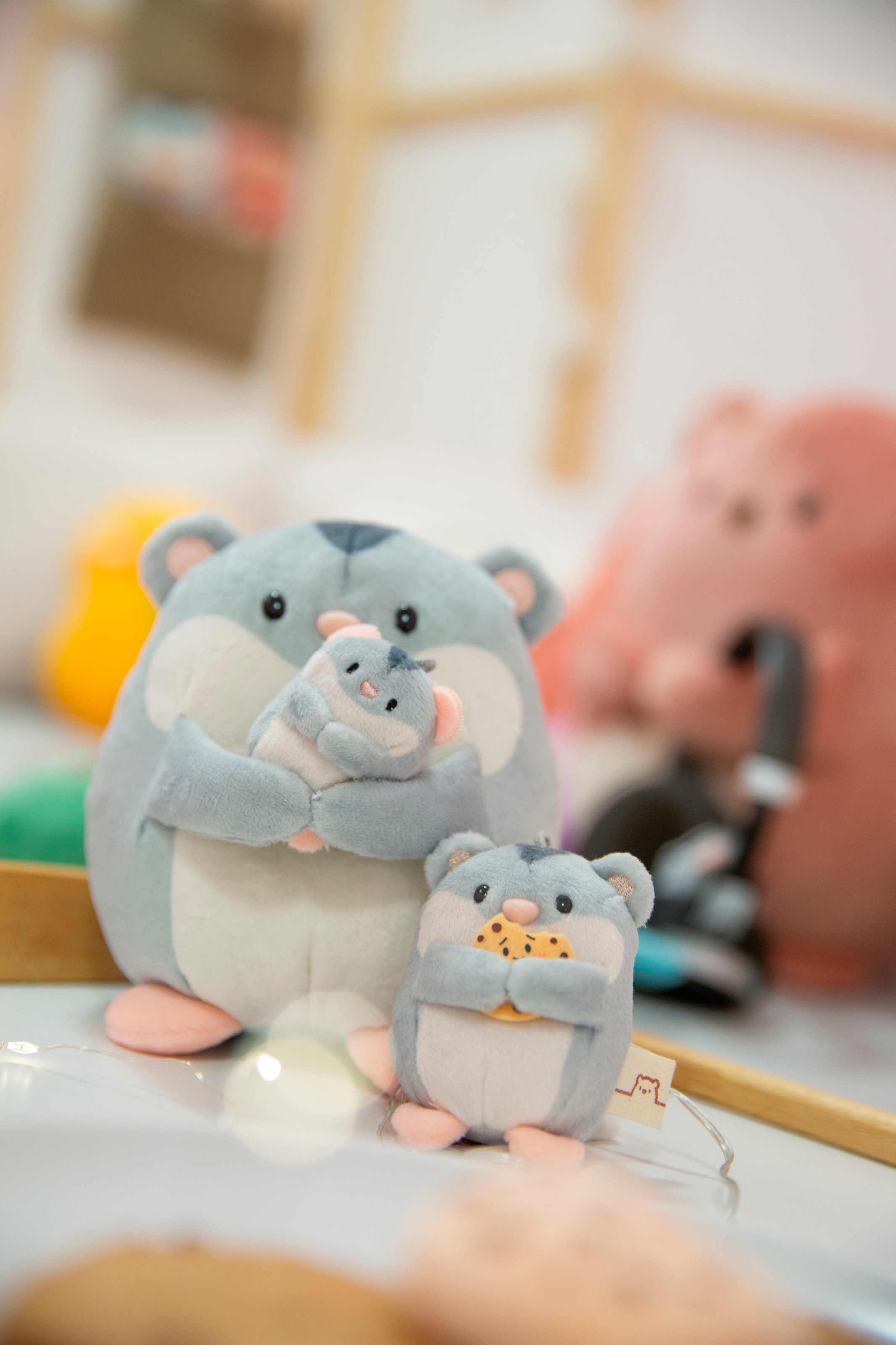 Nici Kuscheltier »mymochi, Hamster Shai, 16 cm« mit Keks, in Geschenkbox