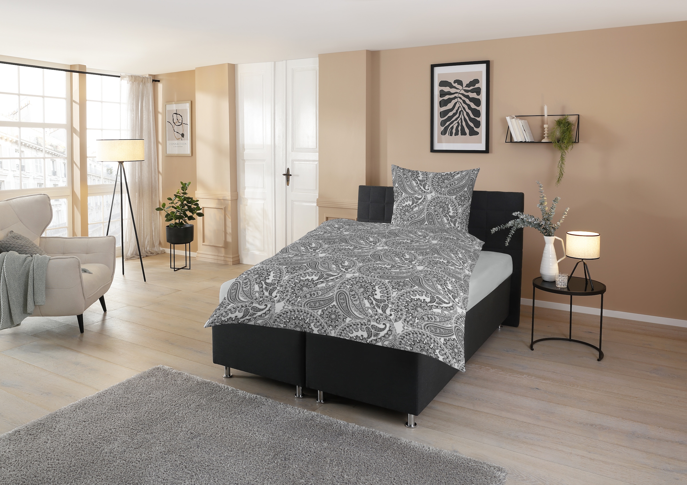 CASATEX Bettwäsche »Luana«, Paisley Design, modern und schöne Farben